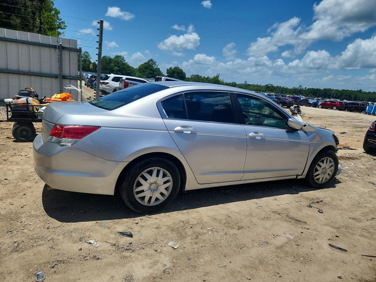 2008 Honda Accord Lx Silver vin: 1HGCP26328A001339