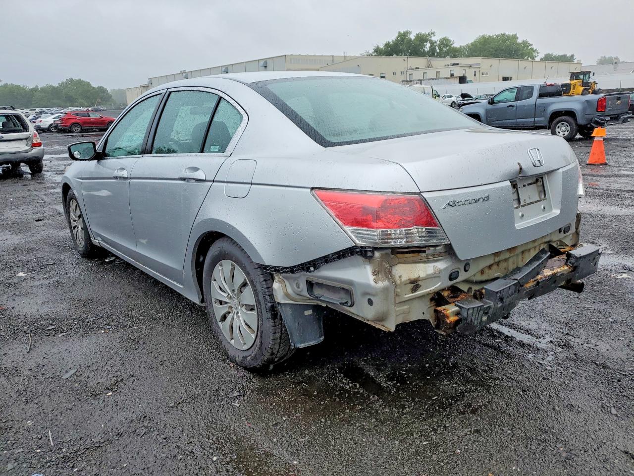 2008 Honda Accord Lx Silver vin: 1HGCP26328A010235