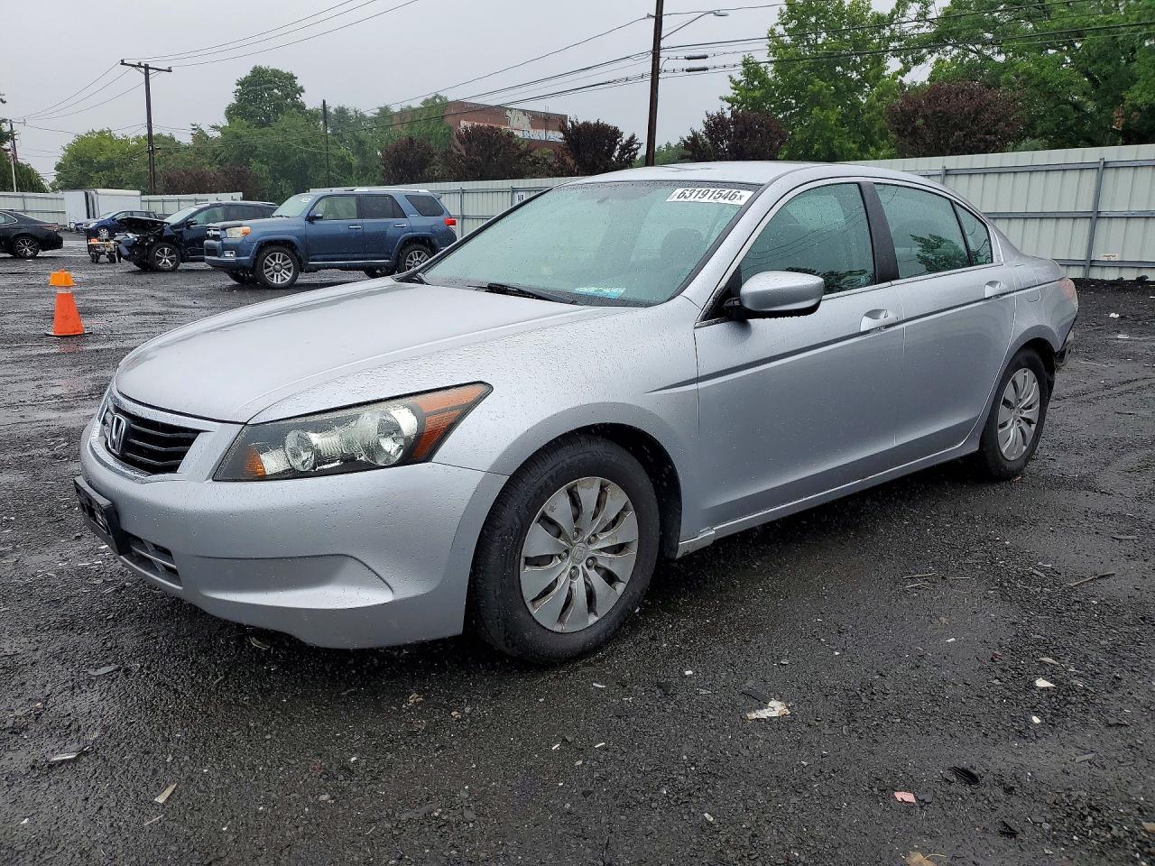 2008 Honda Accord Lx Silver vin: 1HGCP26328A010235