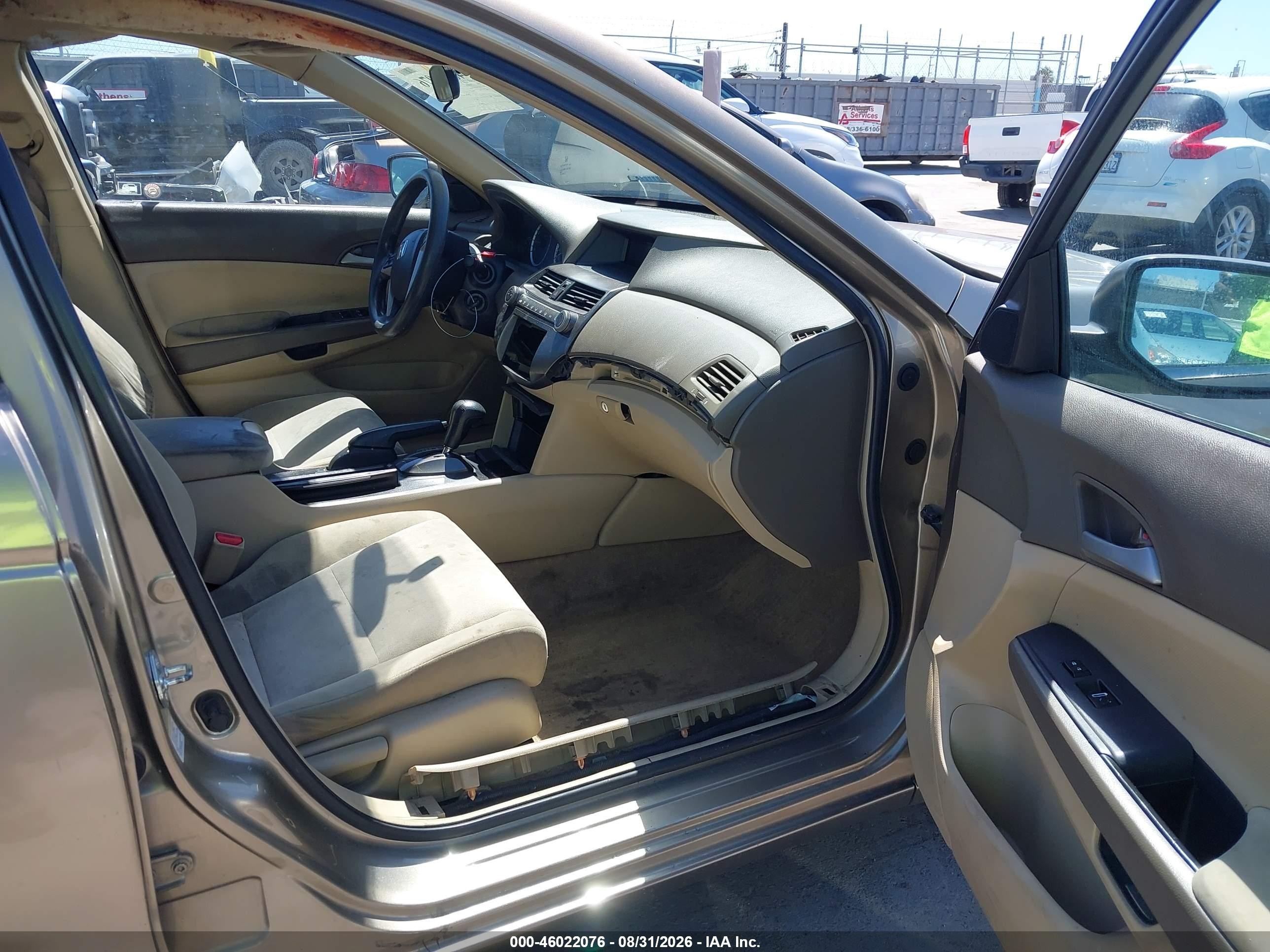 2008 Honda Accord 2.4 Lx Gold vin: 1HGCP26328A079216