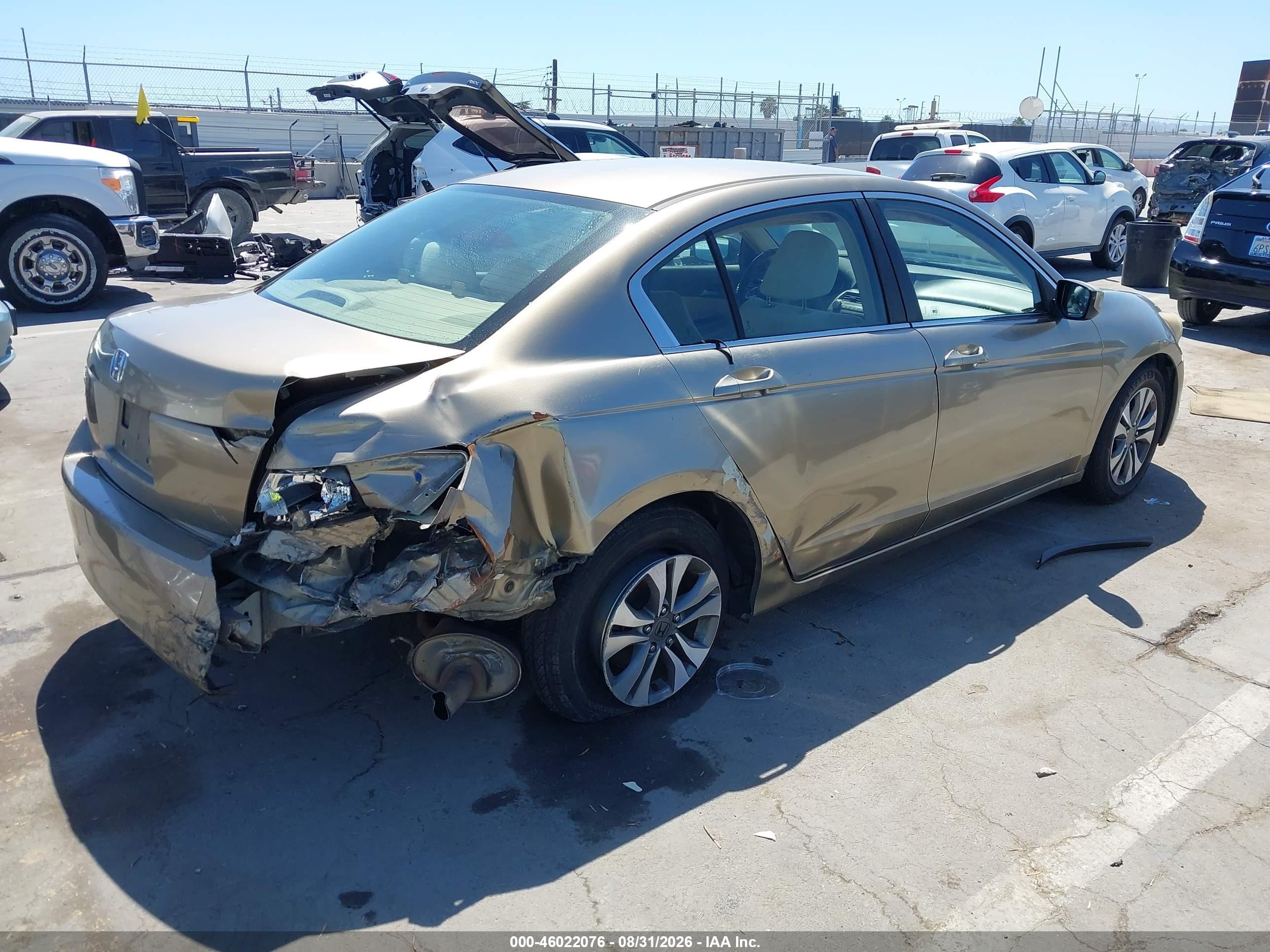 2008 Honda Accord 2.4 Lx Gold vin: 1HGCP26328A079216