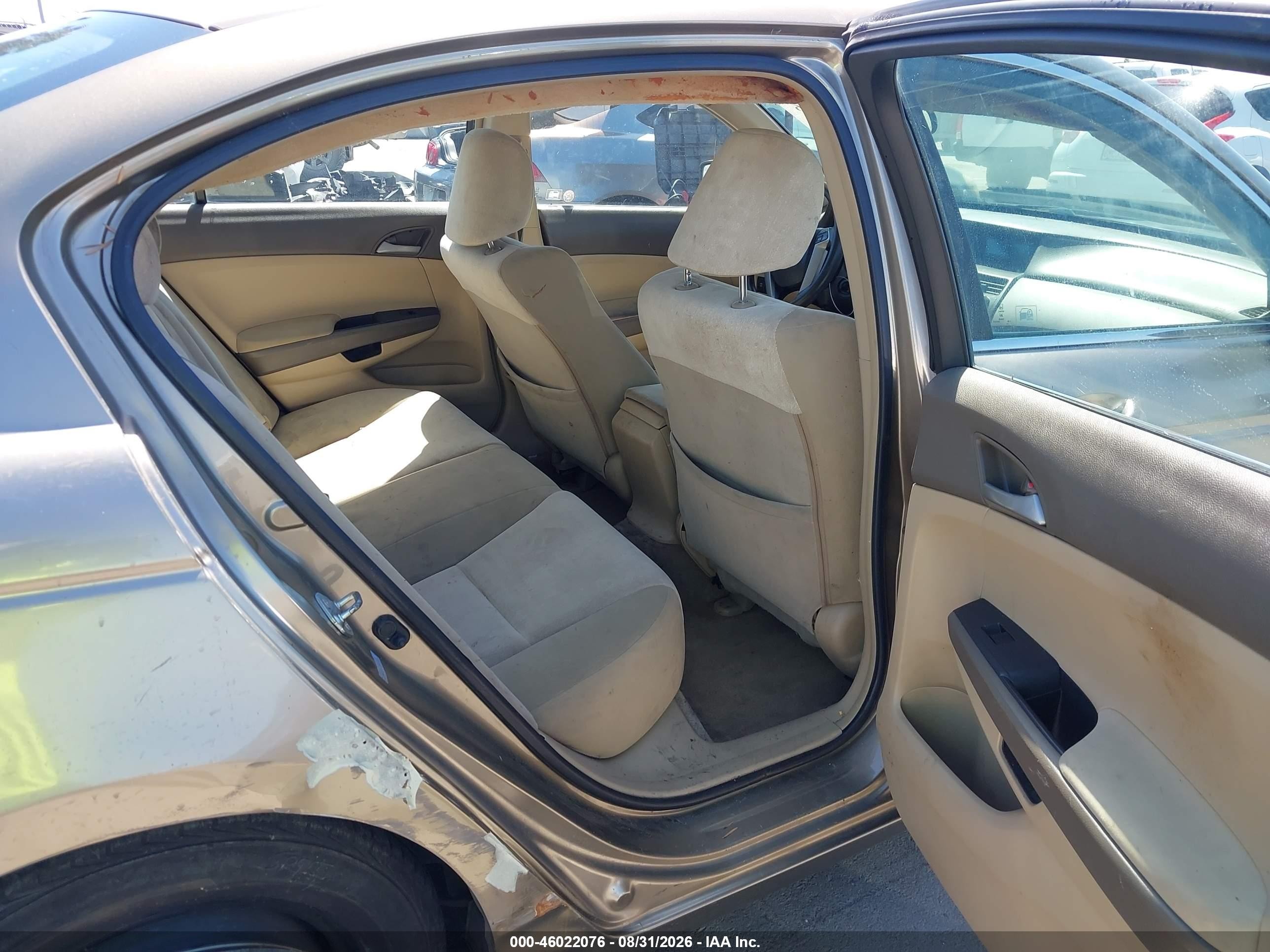 2008 Honda Accord 2.4 Lx Gold vin: 1HGCP26328A079216