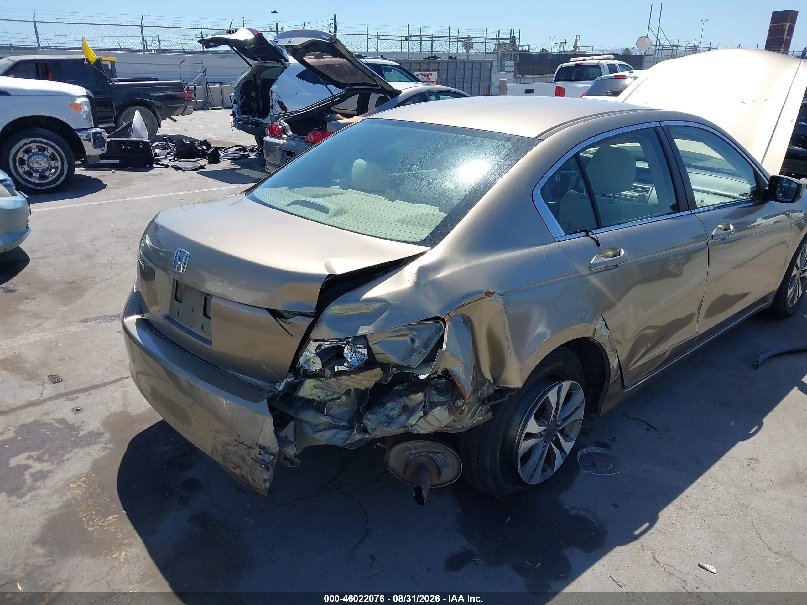 2008 Honda Accord 2.4 Lx Gold vin: 1HGCP26328A079216