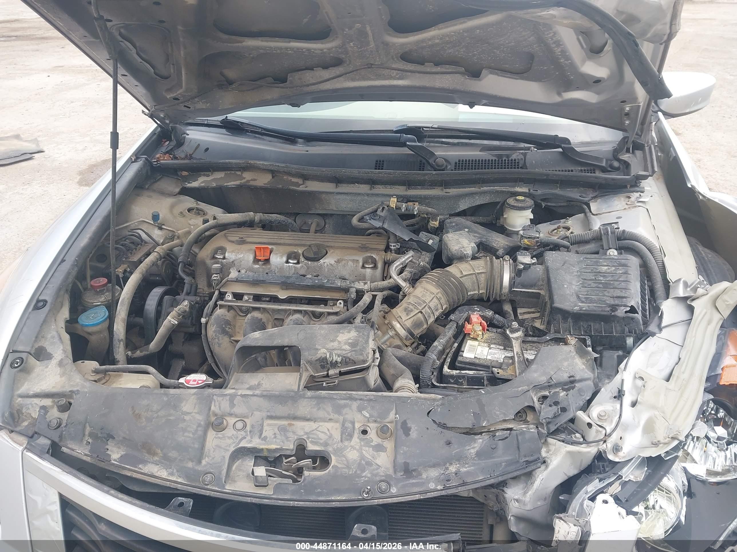 2008 Honda Accord 2.4 Lx Silver vin: 1HGCP26328A121576