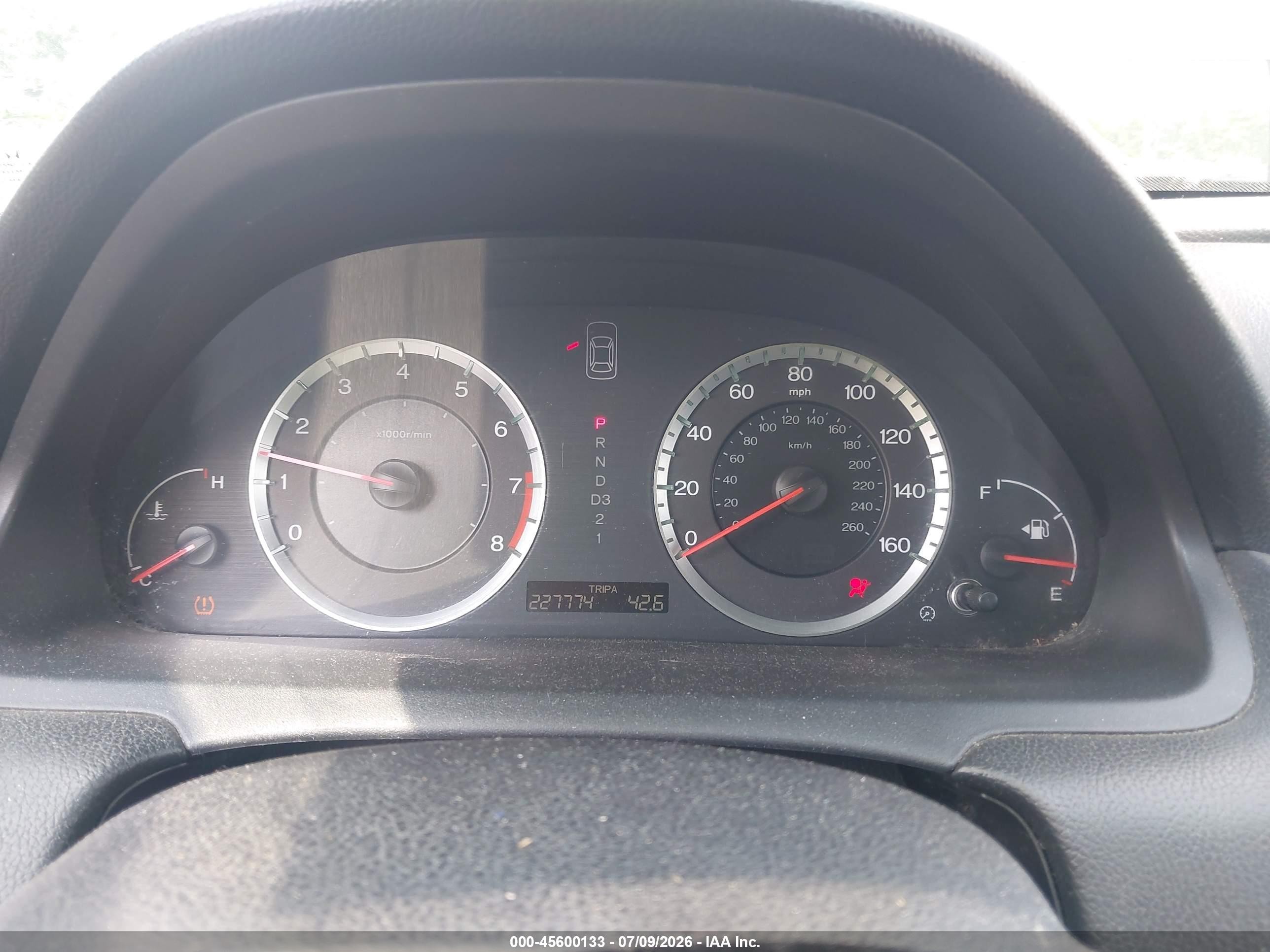 2008 Honda Accord 2.4 Lx Gray vin: 1HGCP26328A128639