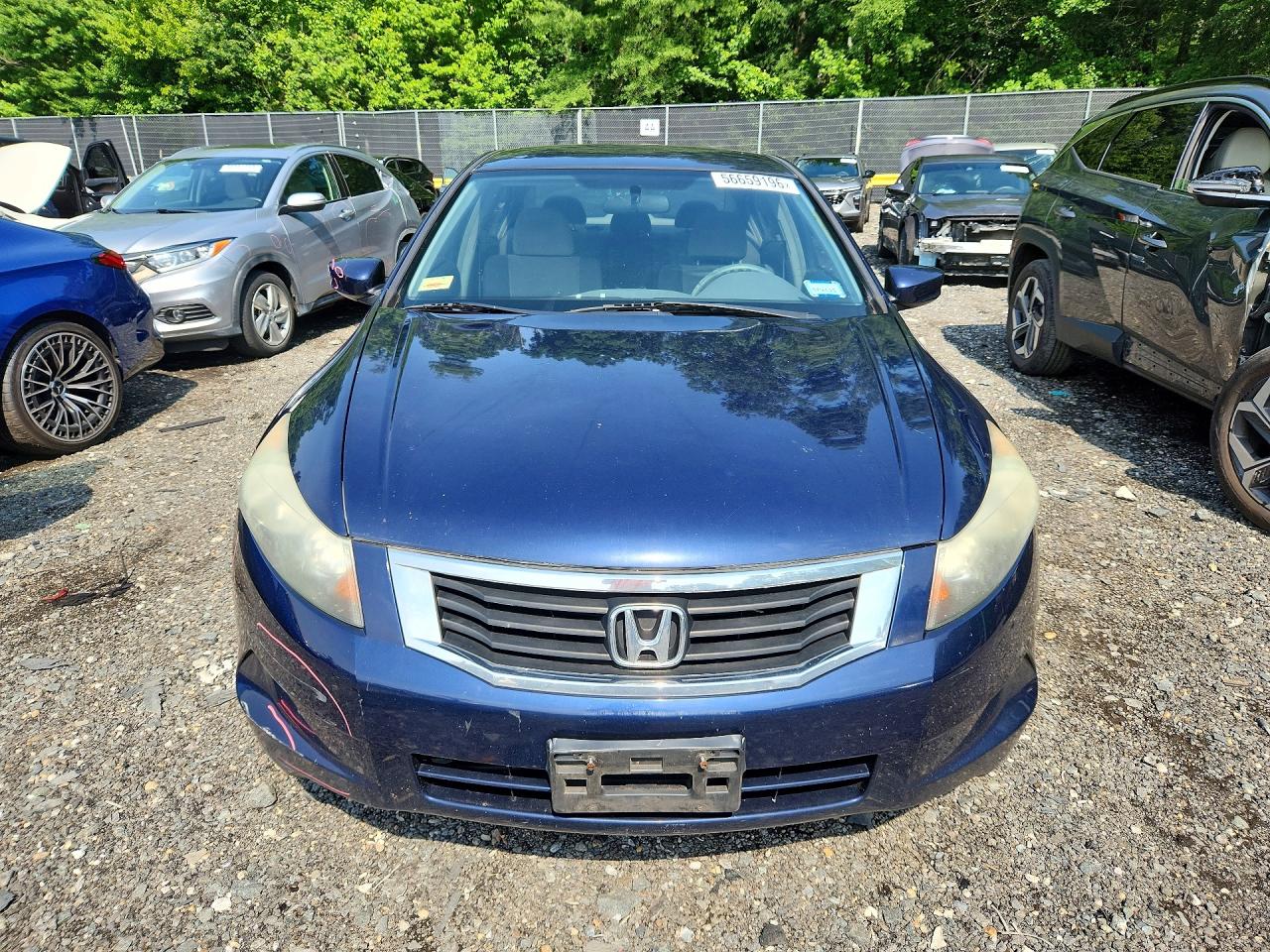 2008 Honda Accord Lx Blue vin: 1HGCP26328A142668