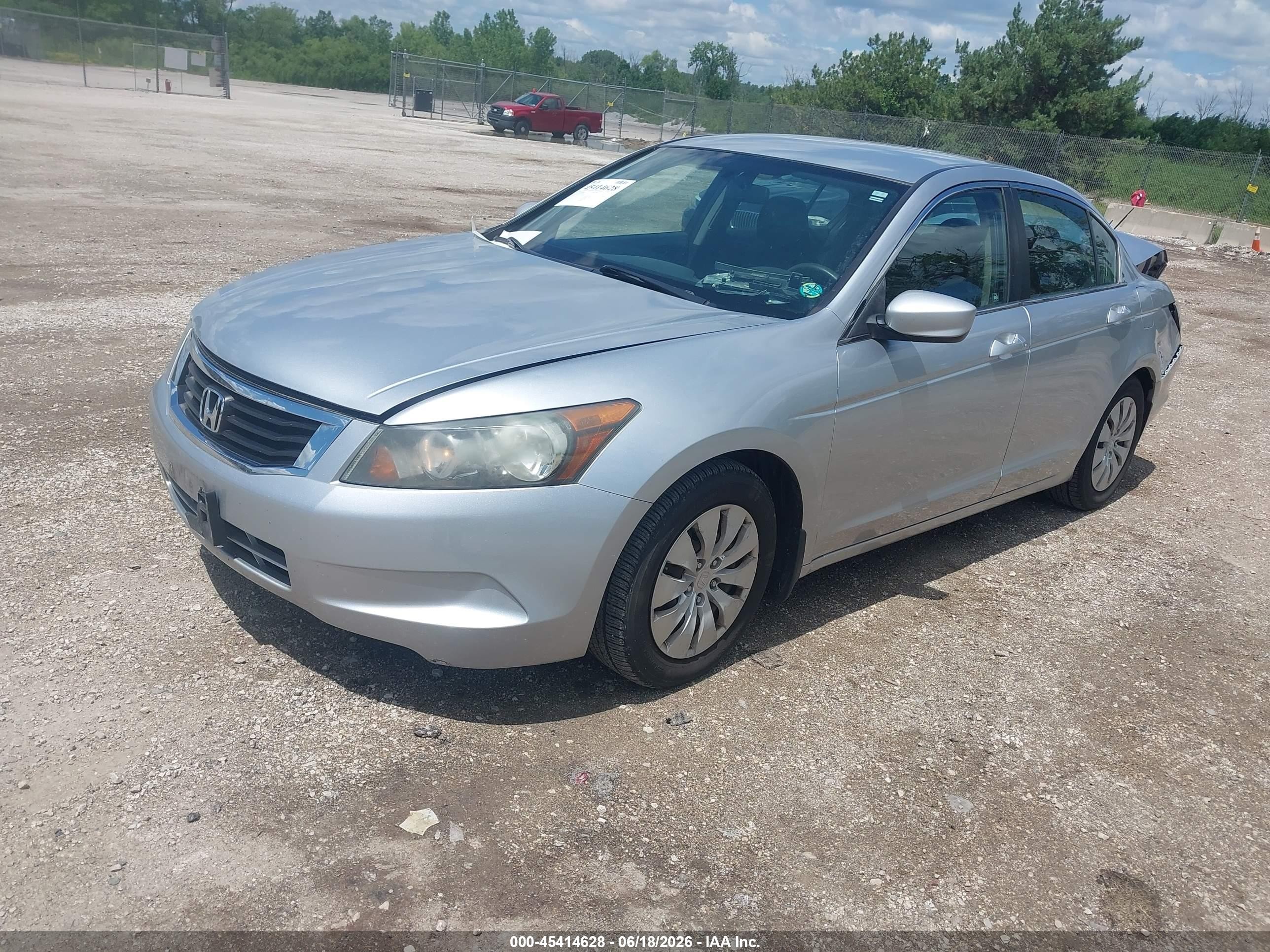 2008 Honda Accord 2.4 Lx Silver vin: 1HGCP26328A160149