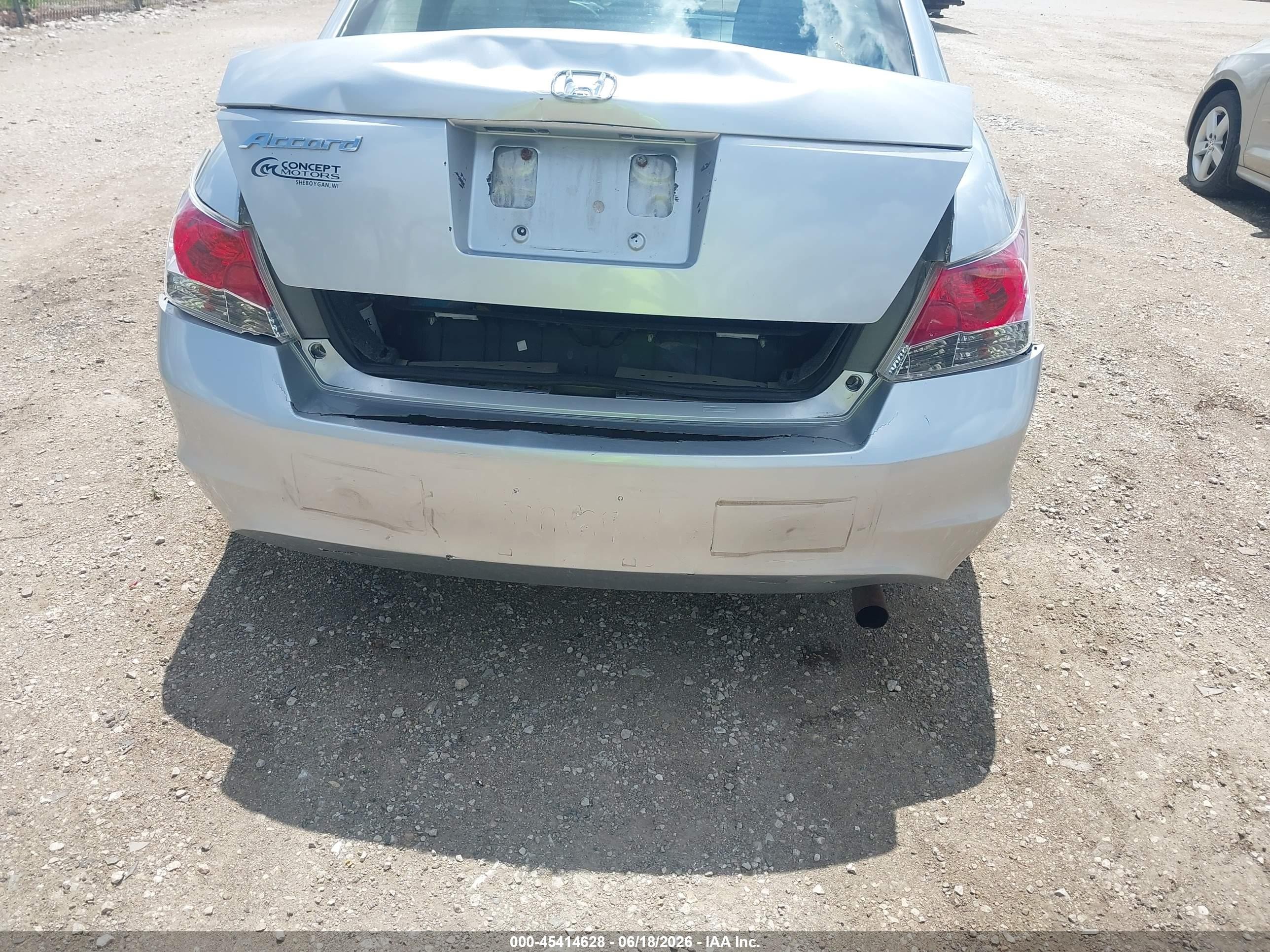 2008 Honda Accord 2.4 Lx Silver vin: 1HGCP26328A160149