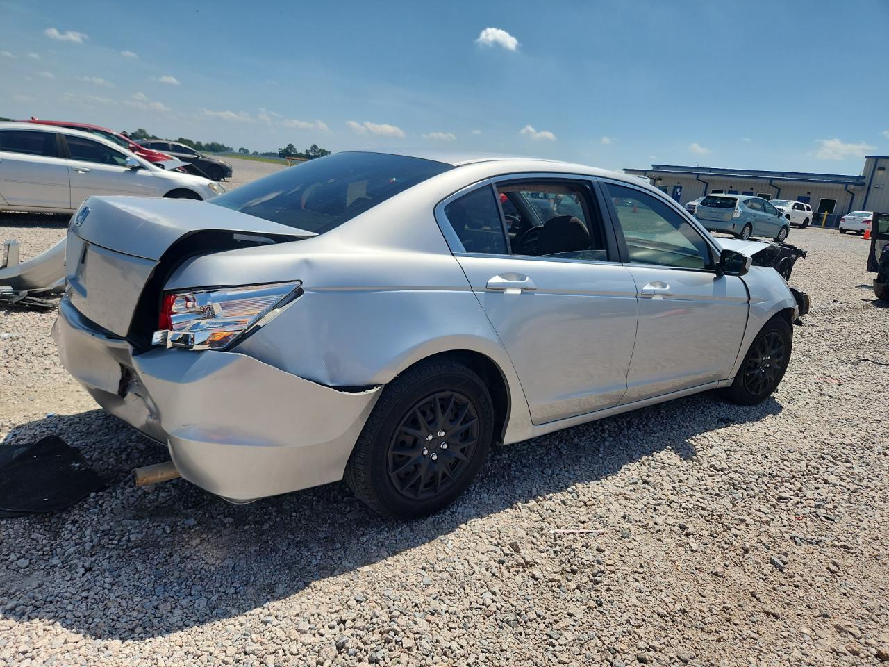 2008 Honda Accord Lx Silver vin: 1HGCP26328A166422