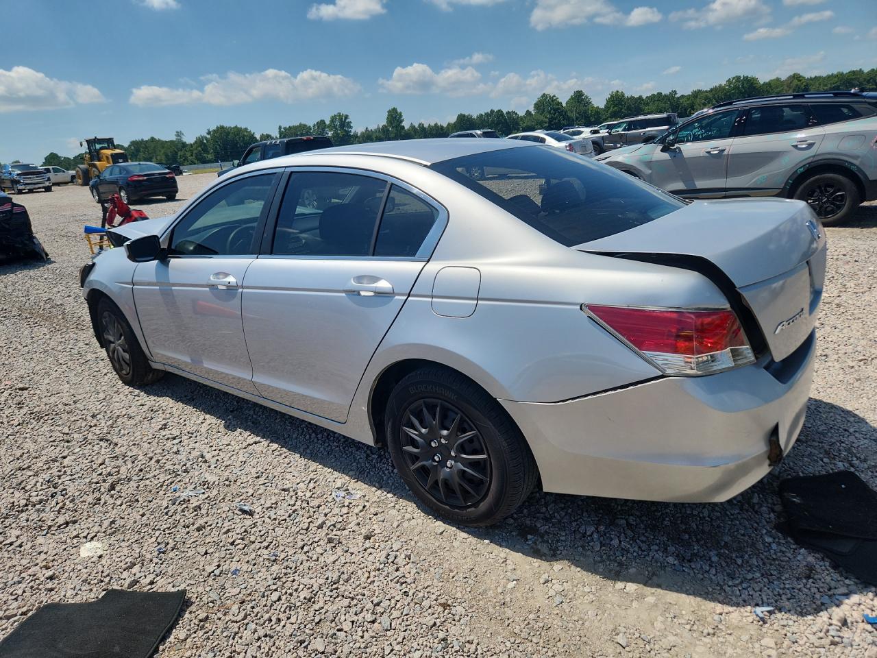 2008 Honda Accord Lx Silver vin: 1HGCP26328A166422