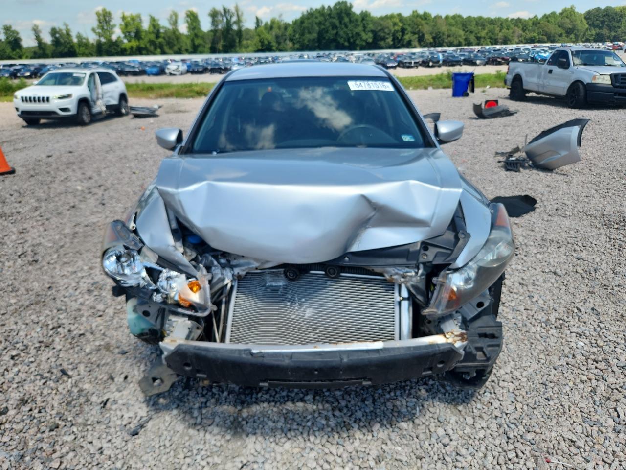 2008 Honda Accord Lx Silver vin: 1HGCP26328A166422