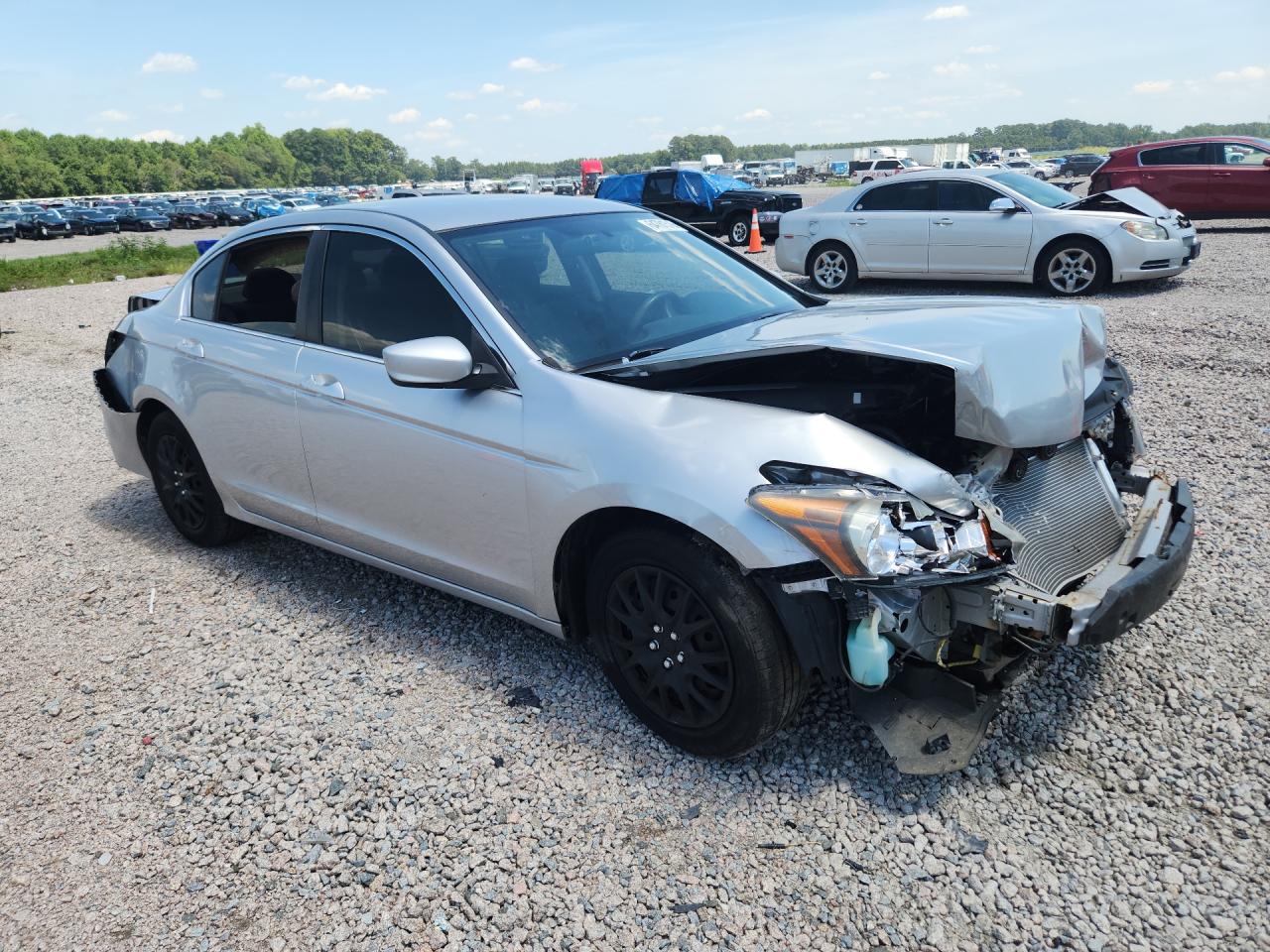 2008 Honda Accord Lx Silver vin: 1HGCP26328A166422