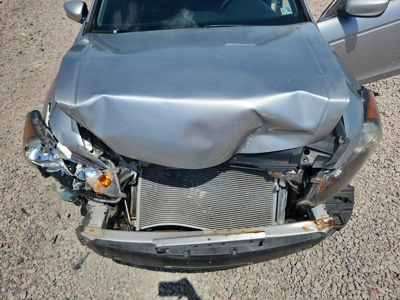 2008 Honda Accord Lx Silver vin: 1HGCP26328A166422
