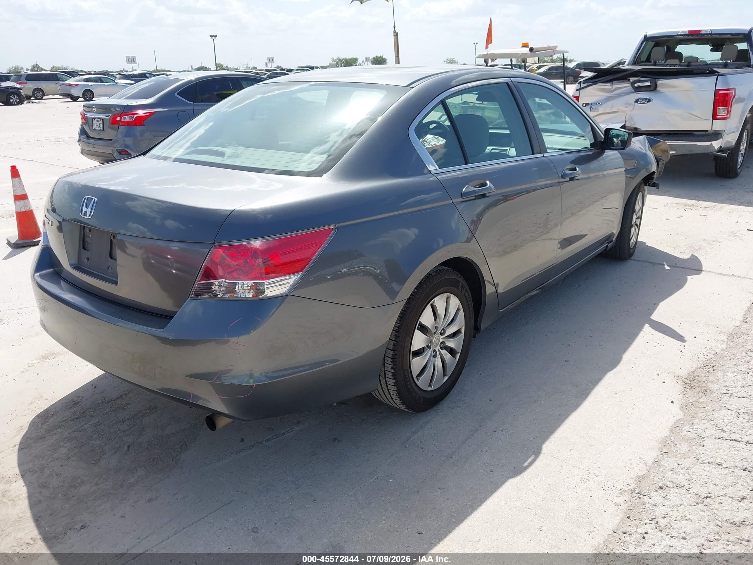 2009 Honda Accord 2.4 Lx Gray vin: 1HGCP26329A027800
