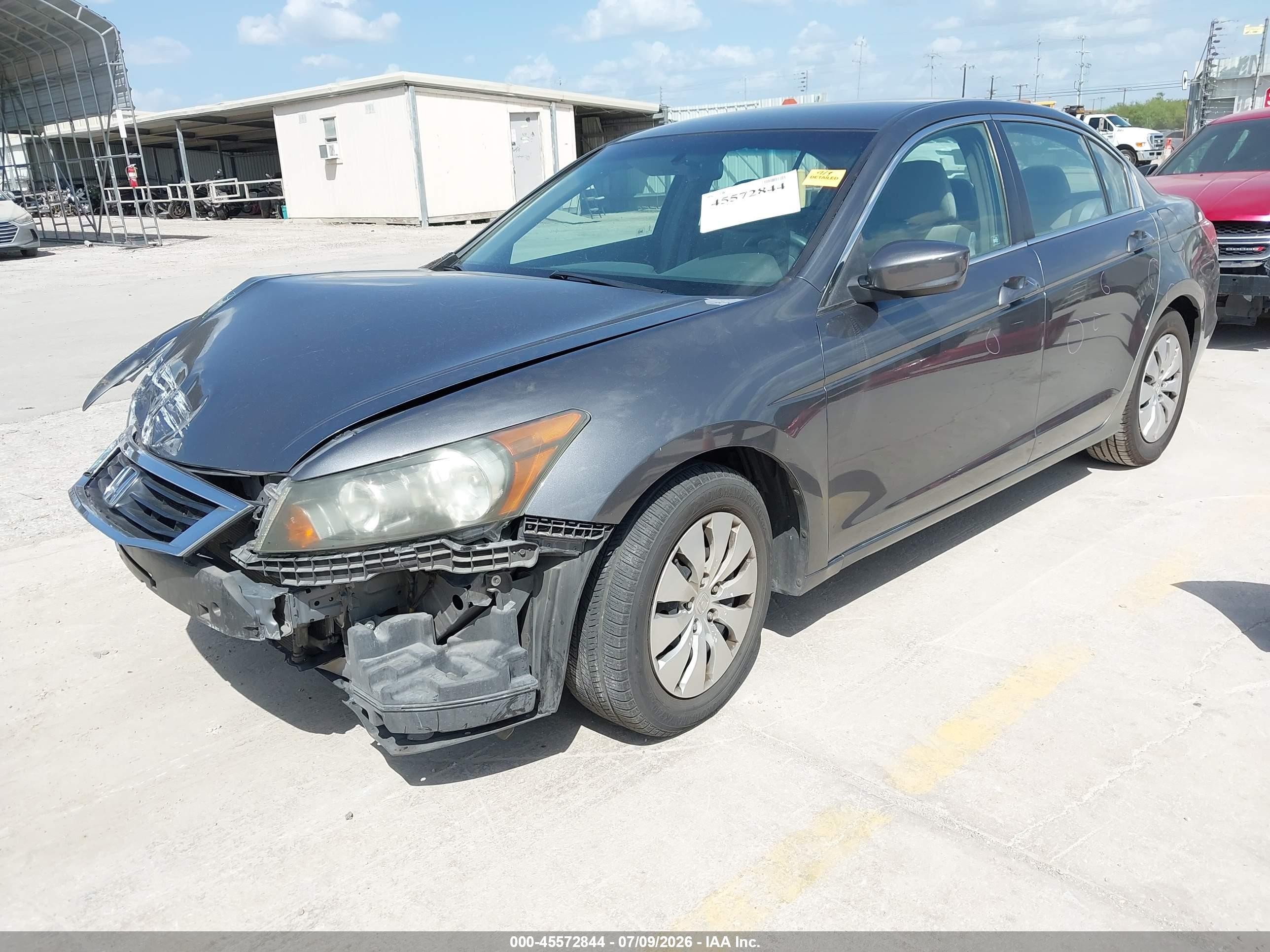 2009 Honda Accord 2.4 Lx Gray vin: 1HGCP26329A027800