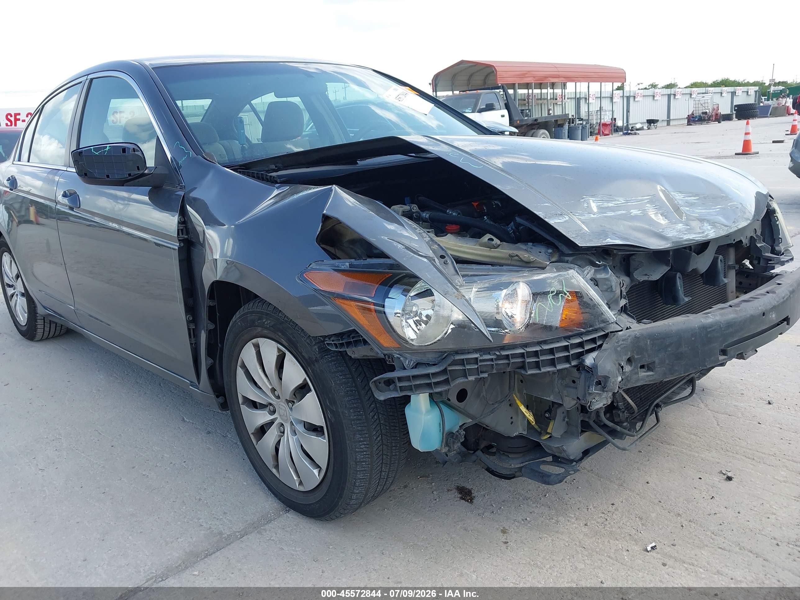 2009 Honda Accord 2.4 Lx Gray vin: 1HGCP26329A027800