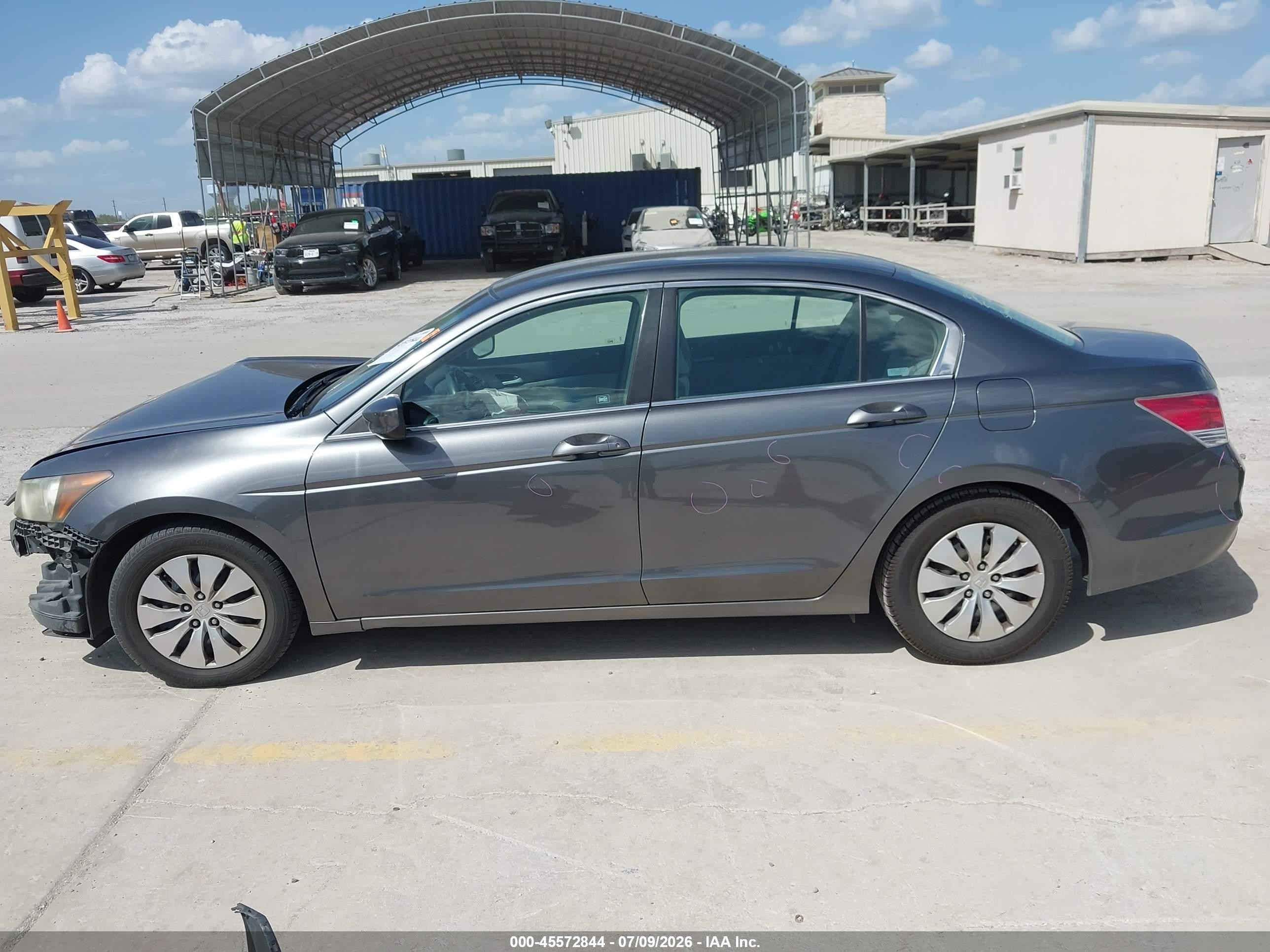 2009 Honda Accord 2.4 Lx Gray vin: 1HGCP26329A027800