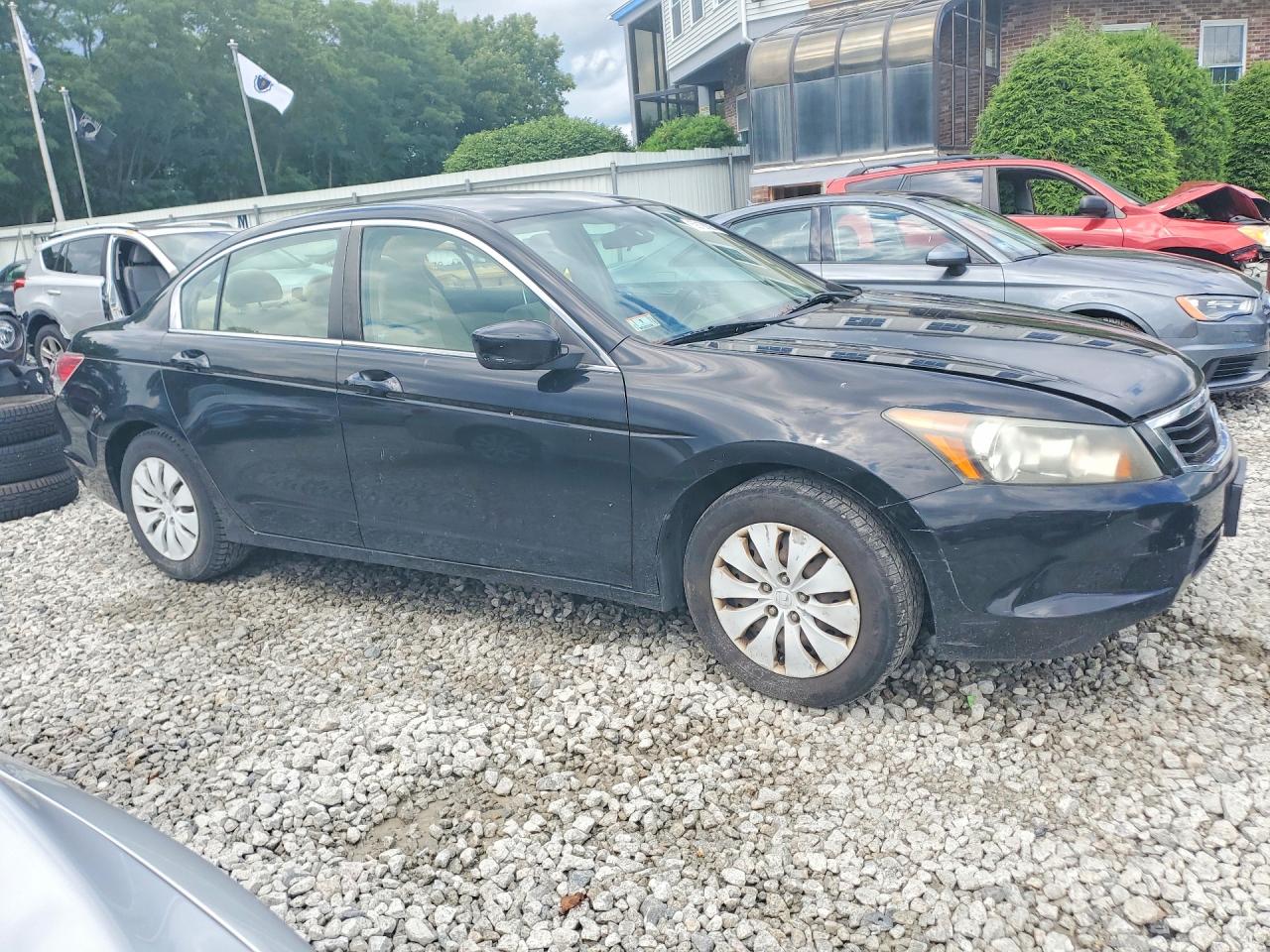 2009 Honda Accord Lx Black vin: 1HGCP26329A041146