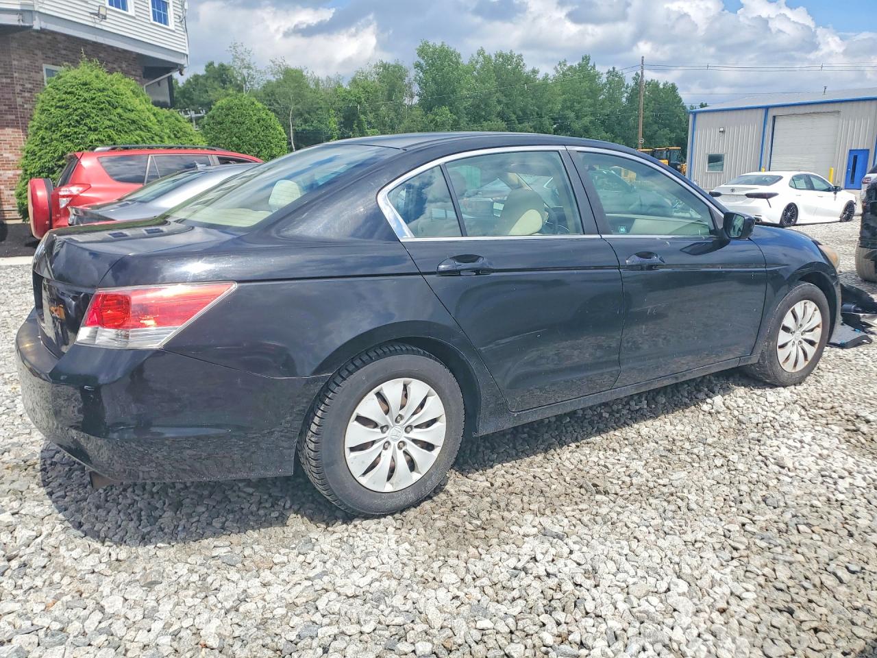 2009 Honda Accord Lx Black vin: 1HGCP26329A041146