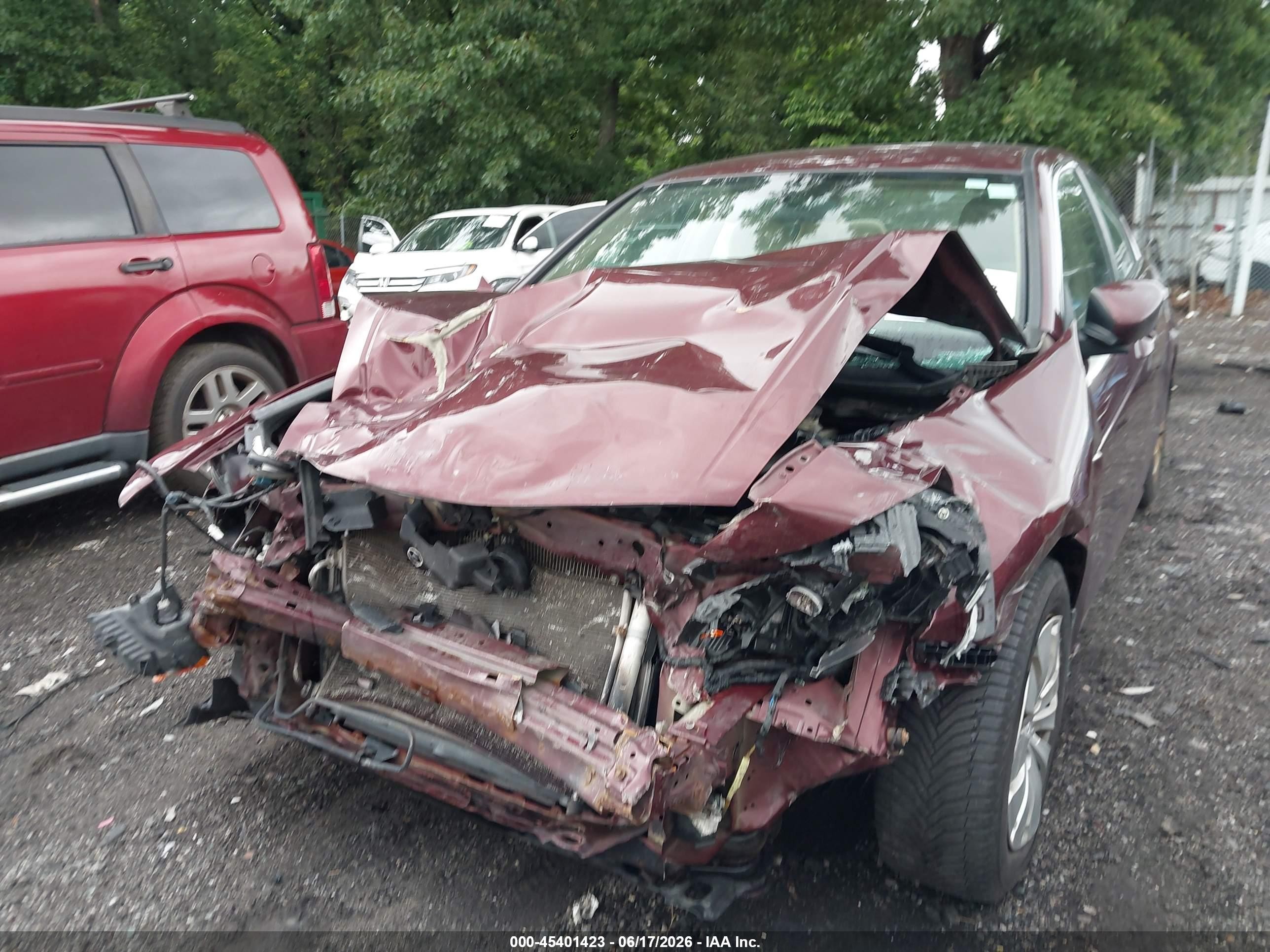 2009 Honda Accord 2.4 Lx Maroon vin: 1HGCP26329A064152