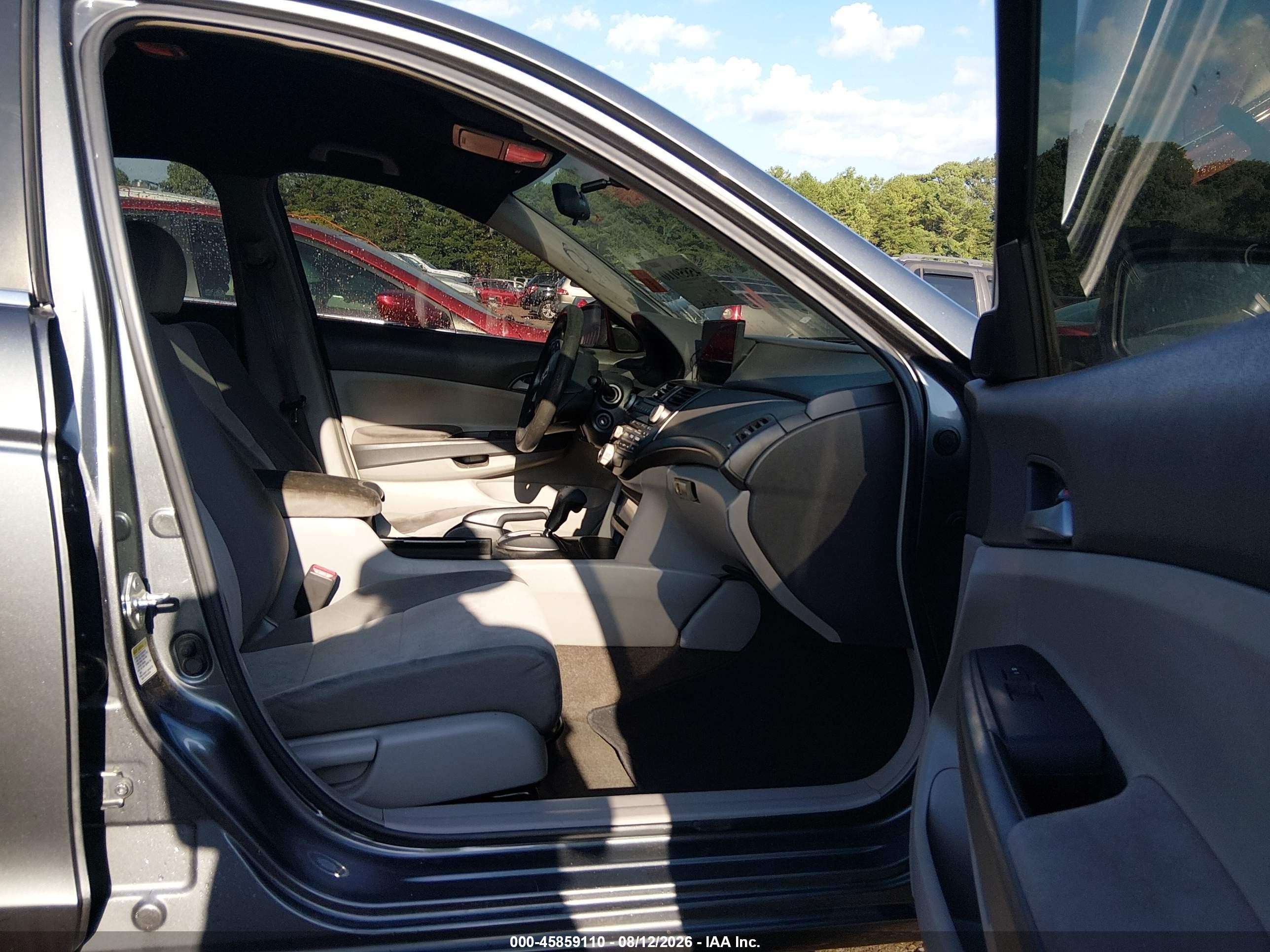 2009 Honda Accord 2.4 Lx Серый vin: 1HGCP26329A089830