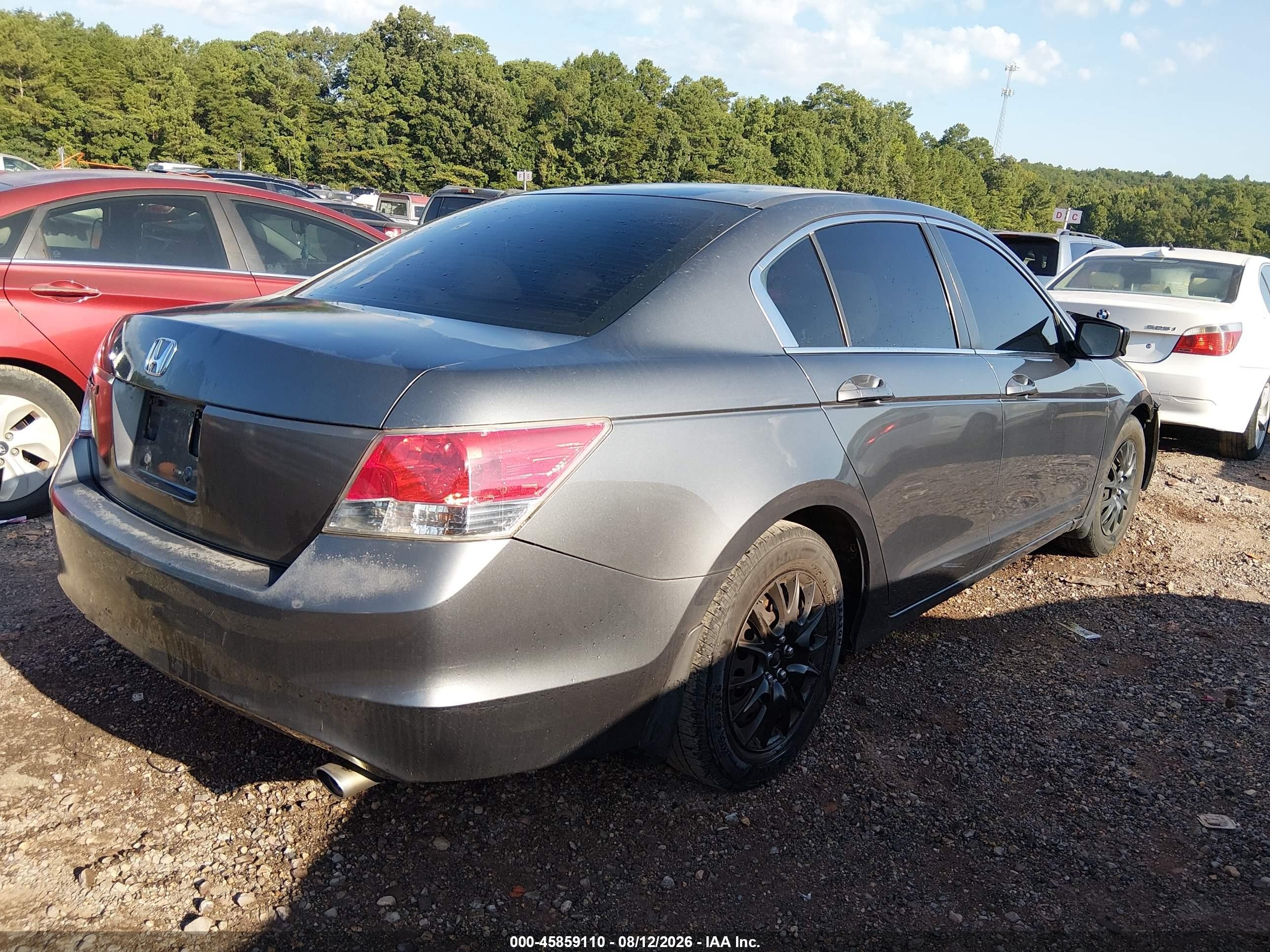 2009 Honda Accord 2.4 Lx Серый vin: 1HGCP26329A089830