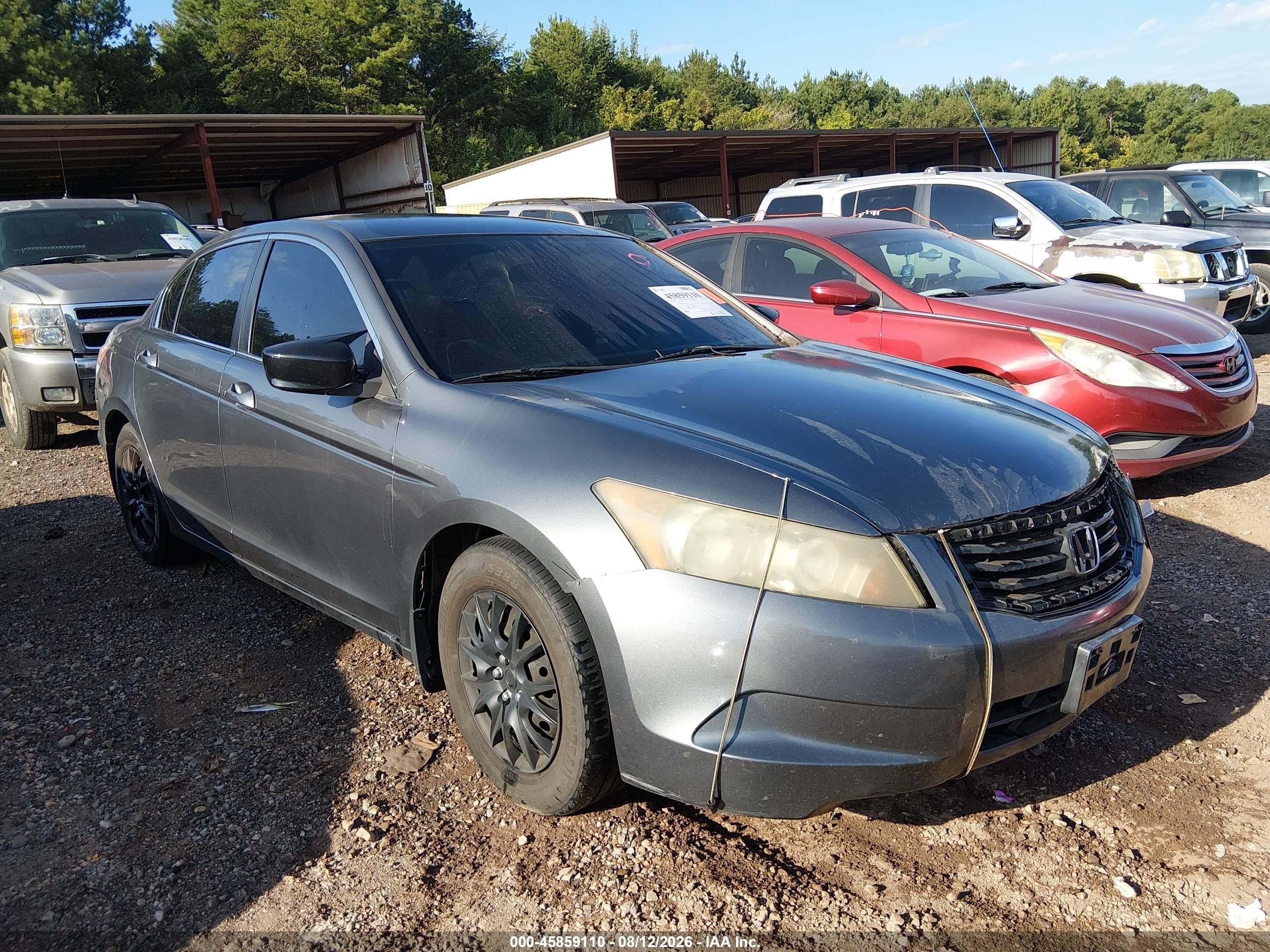 2009 Honda Accord 2.4 Lx Серый vin: 1HGCP26329A089830
