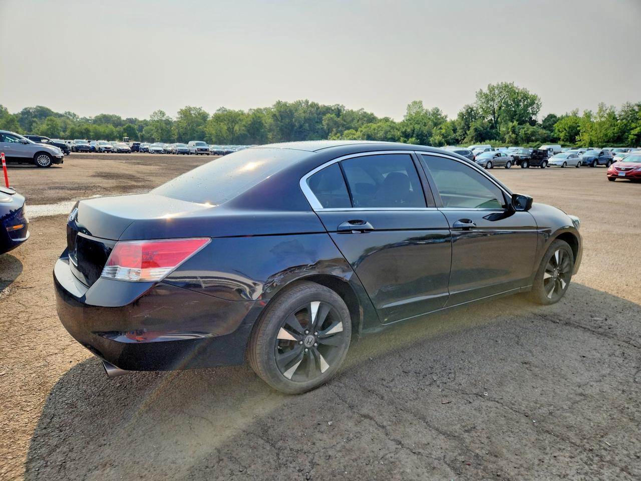 2009 Honda Accord Lx Black vin: 1HGCP26329A090735