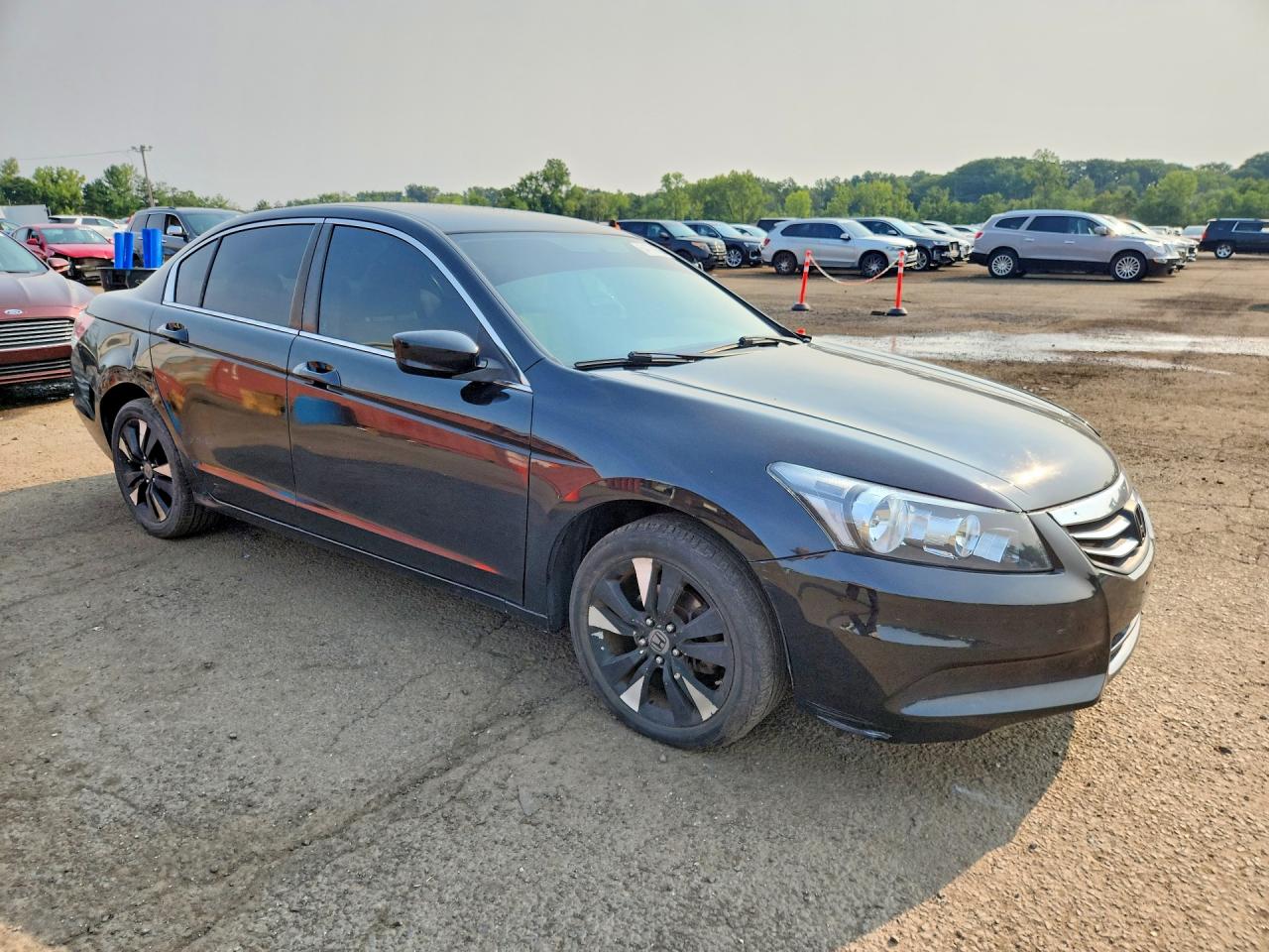 2009 Honda Accord Lx Black vin: 1HGCP26329A090735