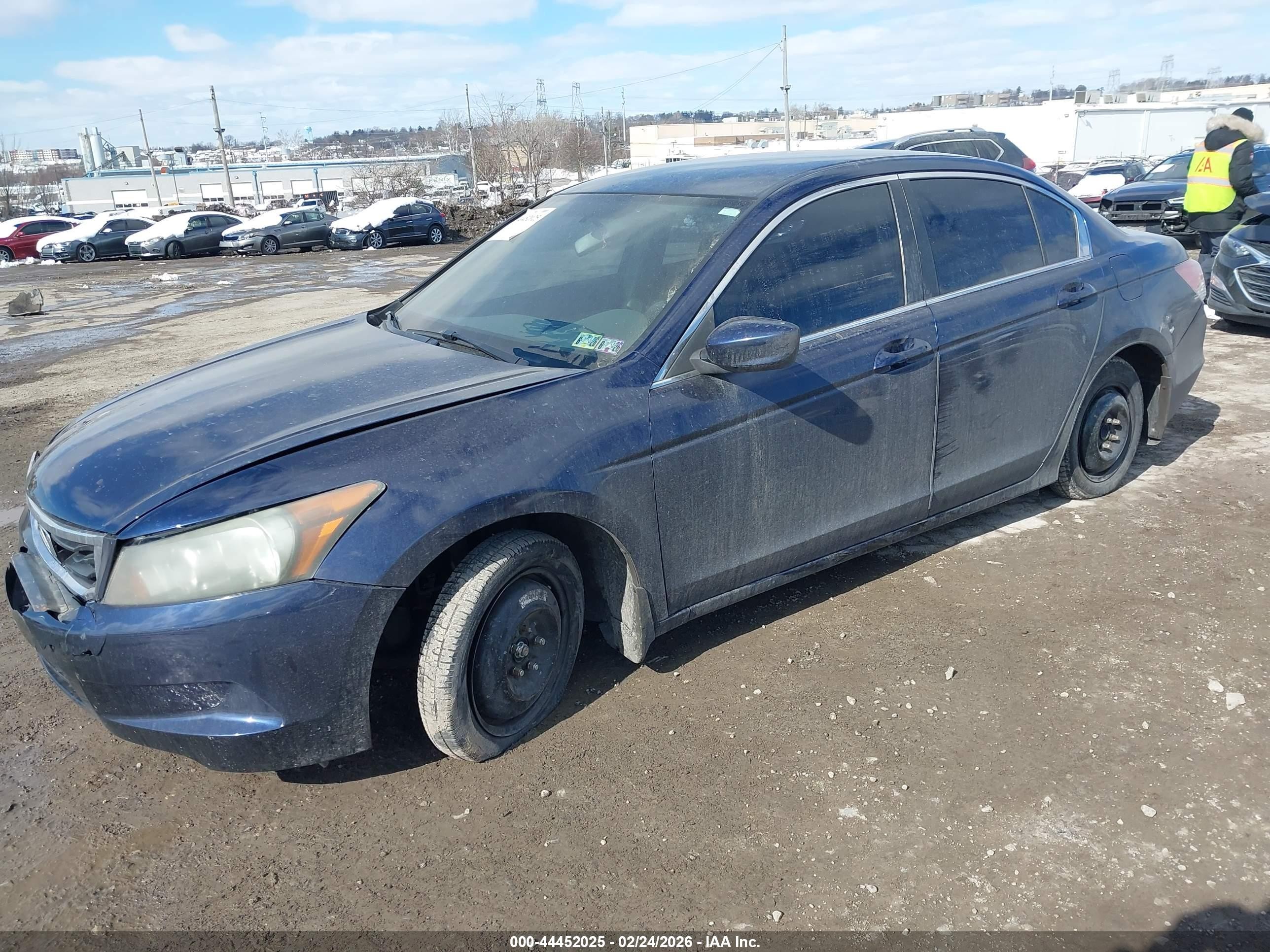 2009 Honda Accord 2.4 Lx Dark Blue vin: 1HGCP26329A111194