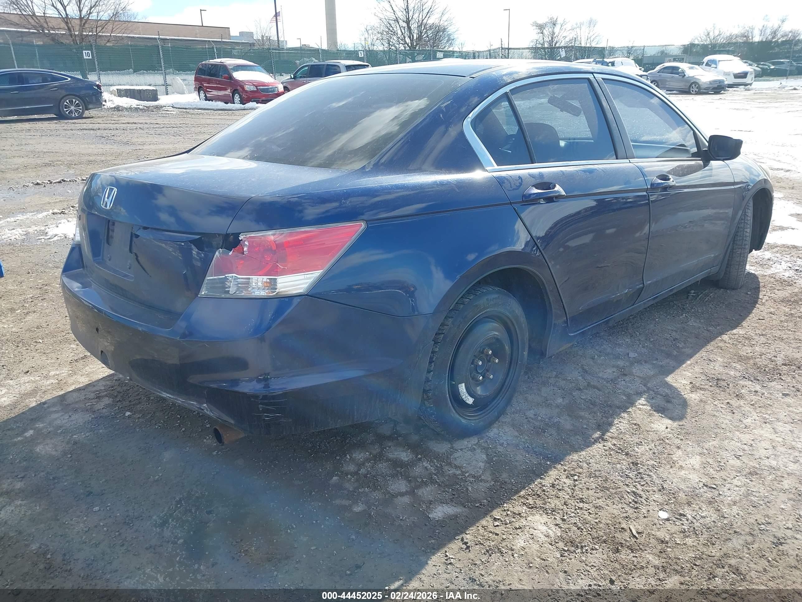 2009 Honda Accord 2.4 Lx Dark Blue vin: 1HGCP26329A111194