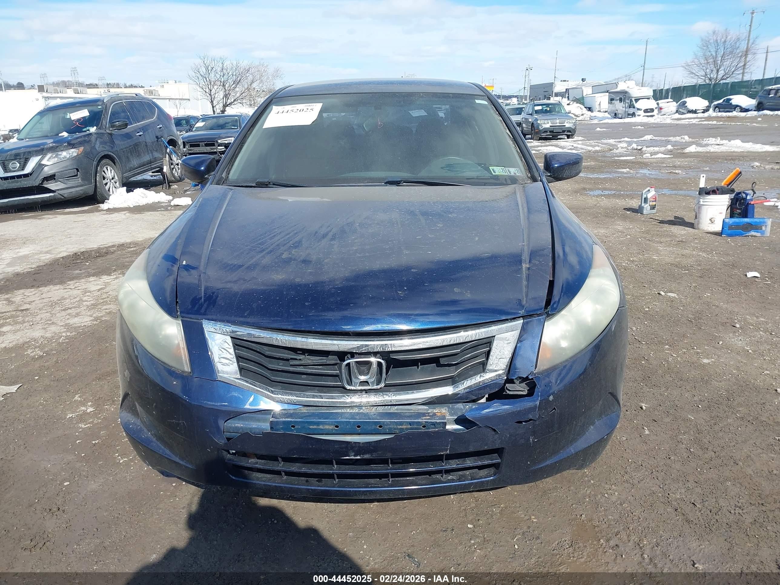 2009 Honda Accord 2.4 Lx Dark Blue vin: 1HGCP26329A111194