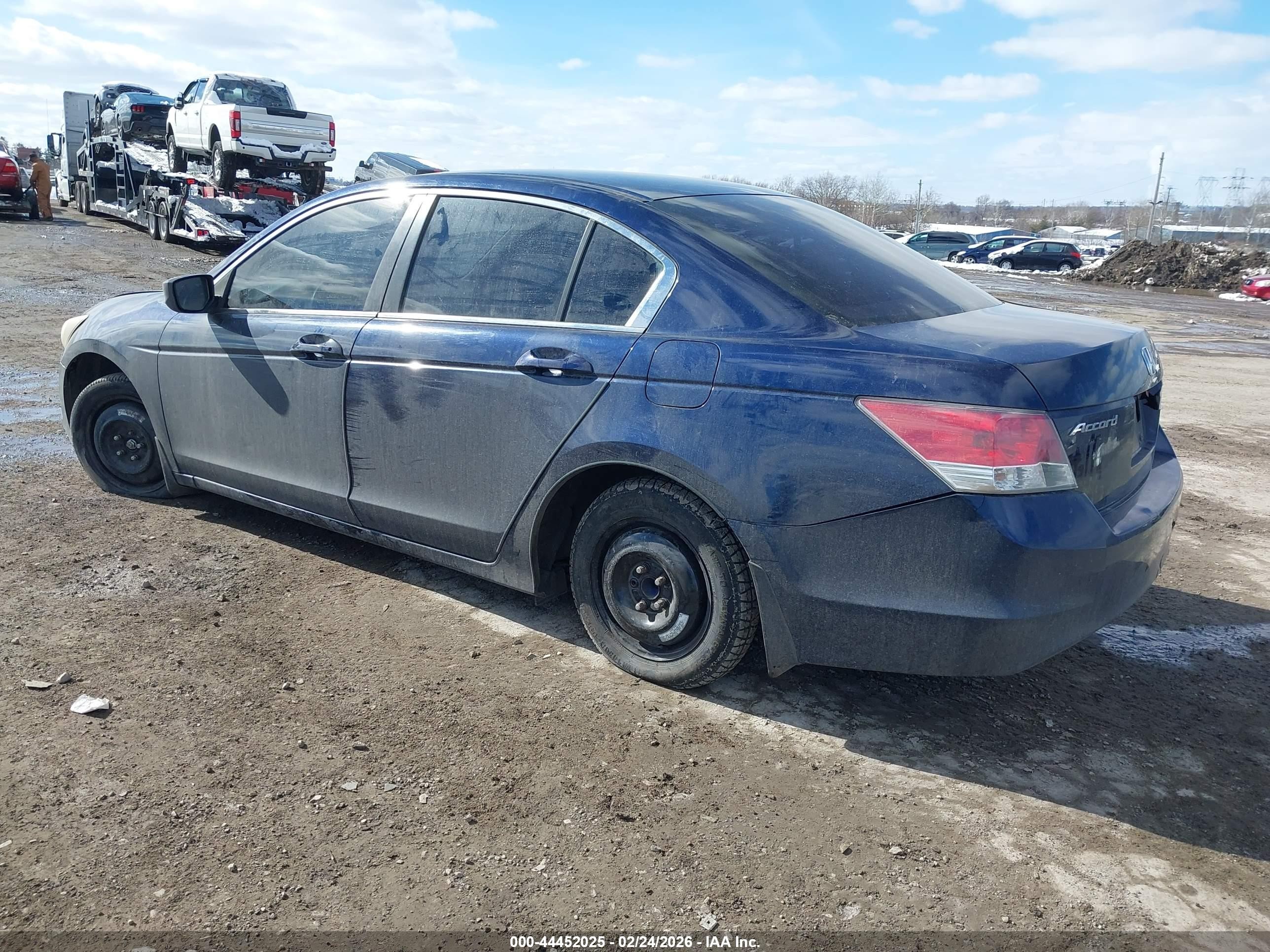 2009 Honda Accord 2.4 Lx Dark Blue vin: 1HGCP26329A111194