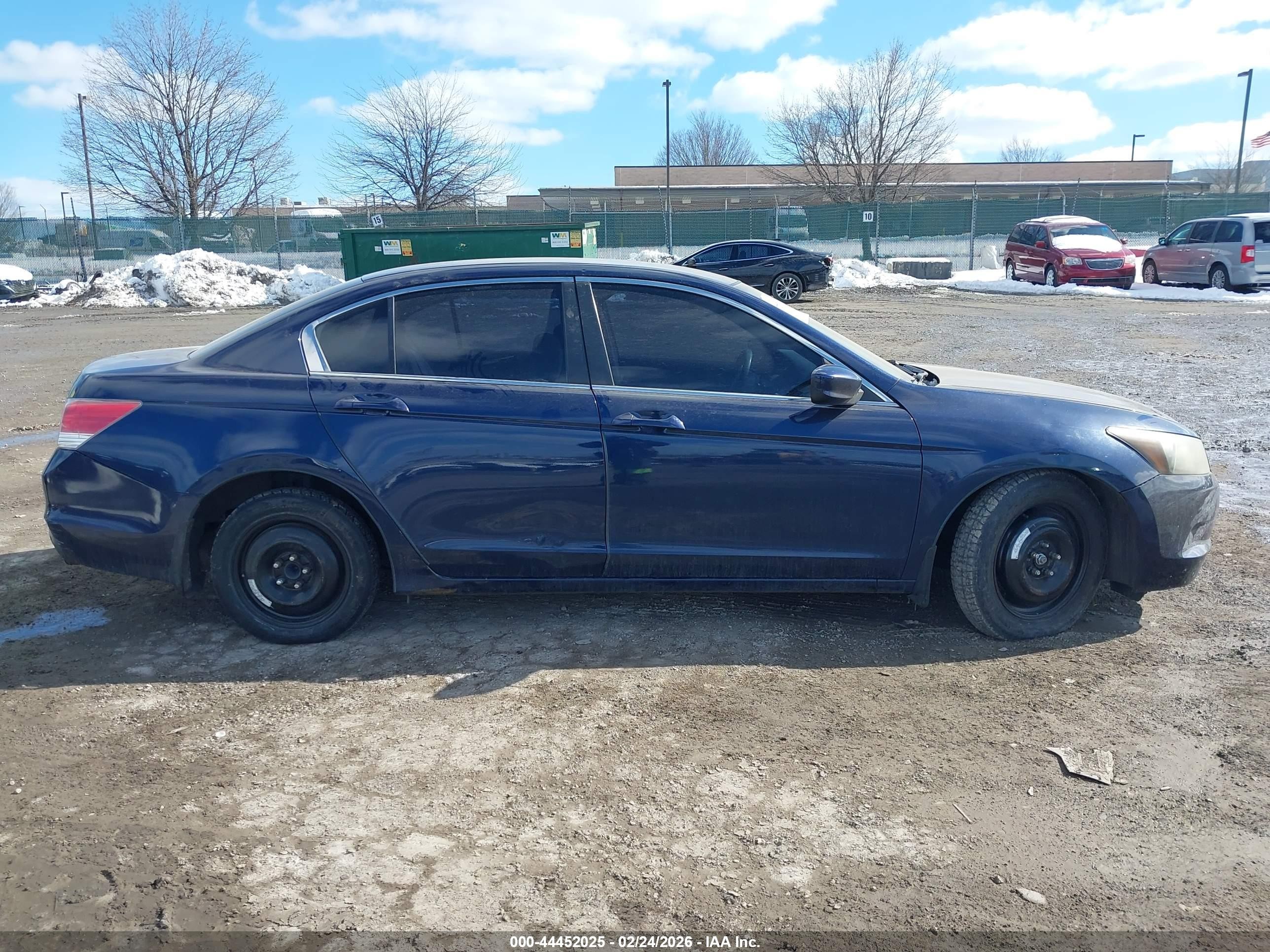 2009 Honda Accord 2.4 Lx Dark Blue vin: 1HGCP26329A111194
