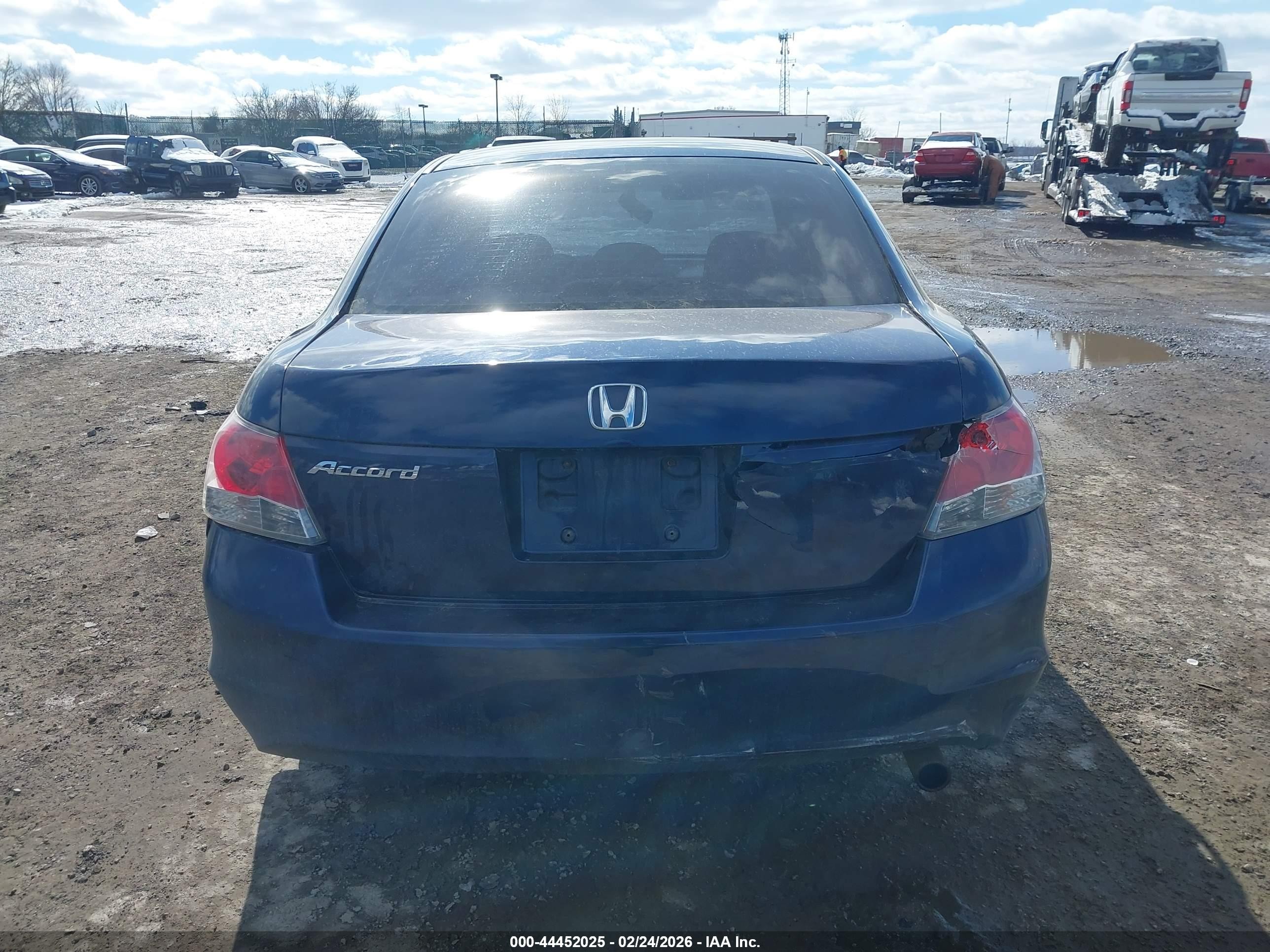 2009 Honda Accord 2.4 Lx Dark Blue vin: 1HGCP26329A111194