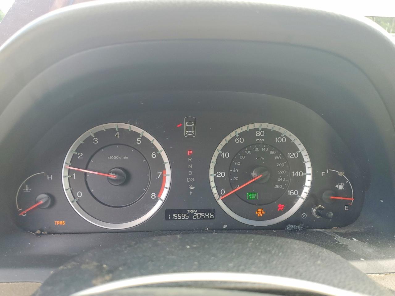 2009 Honda Accord Lx Maroon vin: 1HGCP26329A122695