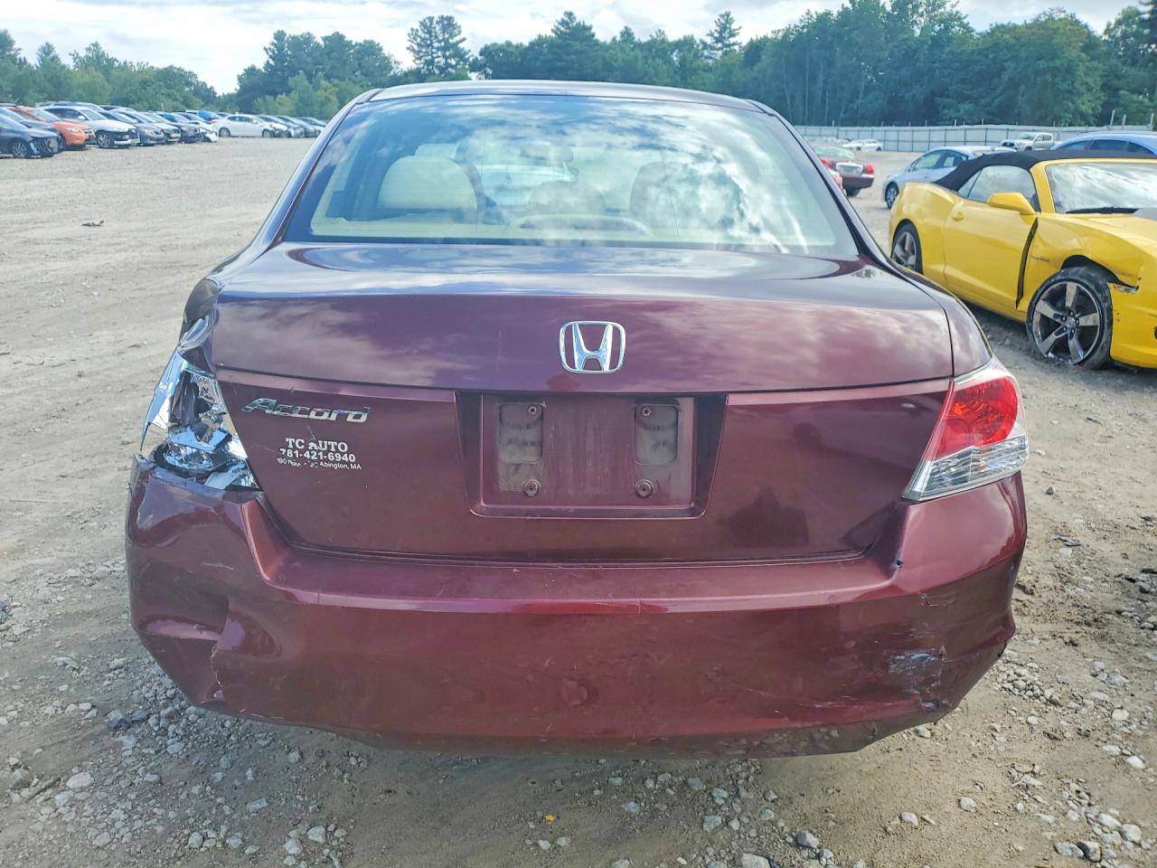 2009 Honda Accord Lx Maroon vin: 1HGCP26329A122695