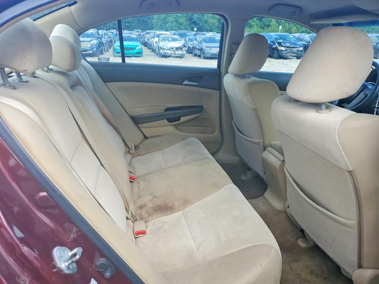 2009 Honda Accord Lx Maroon vin: 1HGCP26329A122695