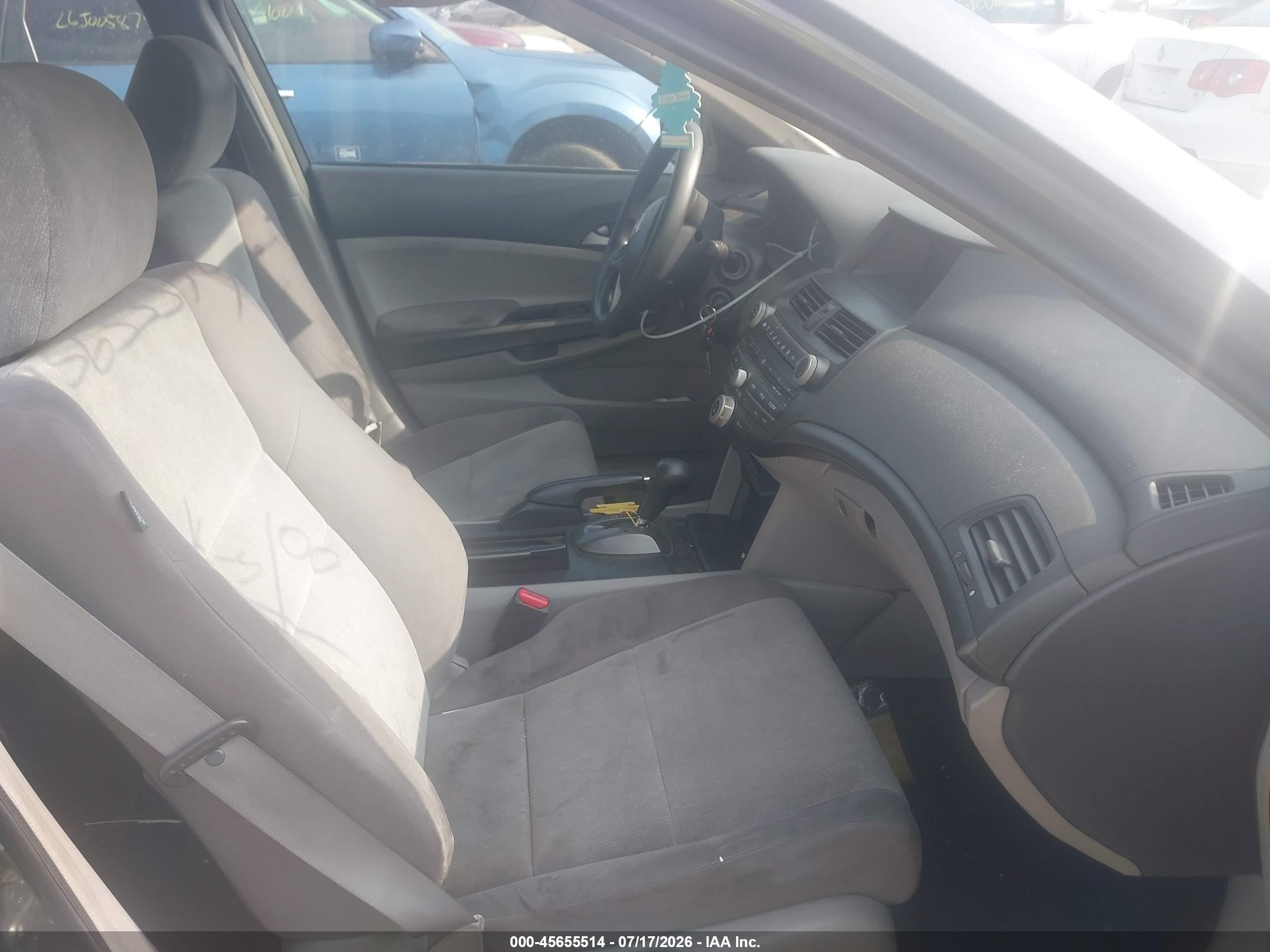 2009 Honda Accord 2.4 Lx Gray vin: 1HGCP26329A128481