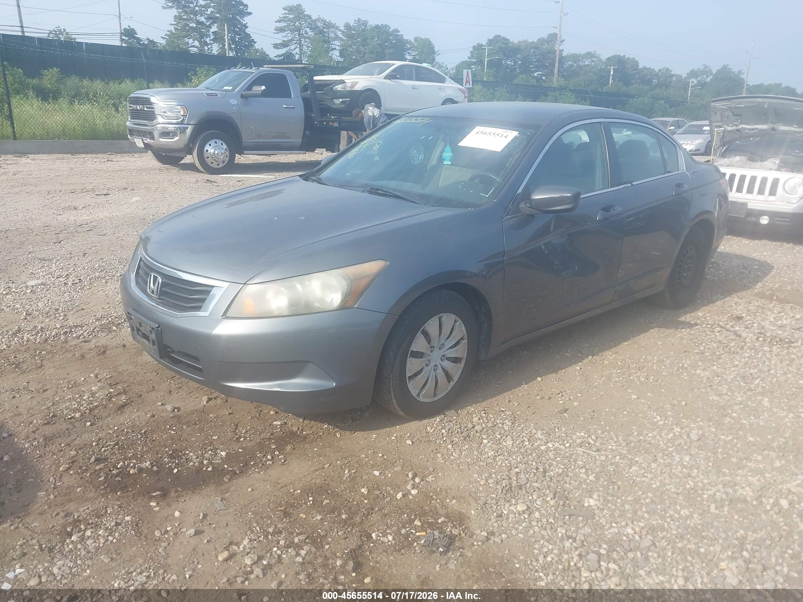 2009 Honda Accord 2.4 Lx Gray vin: 1HGCP26329A128481