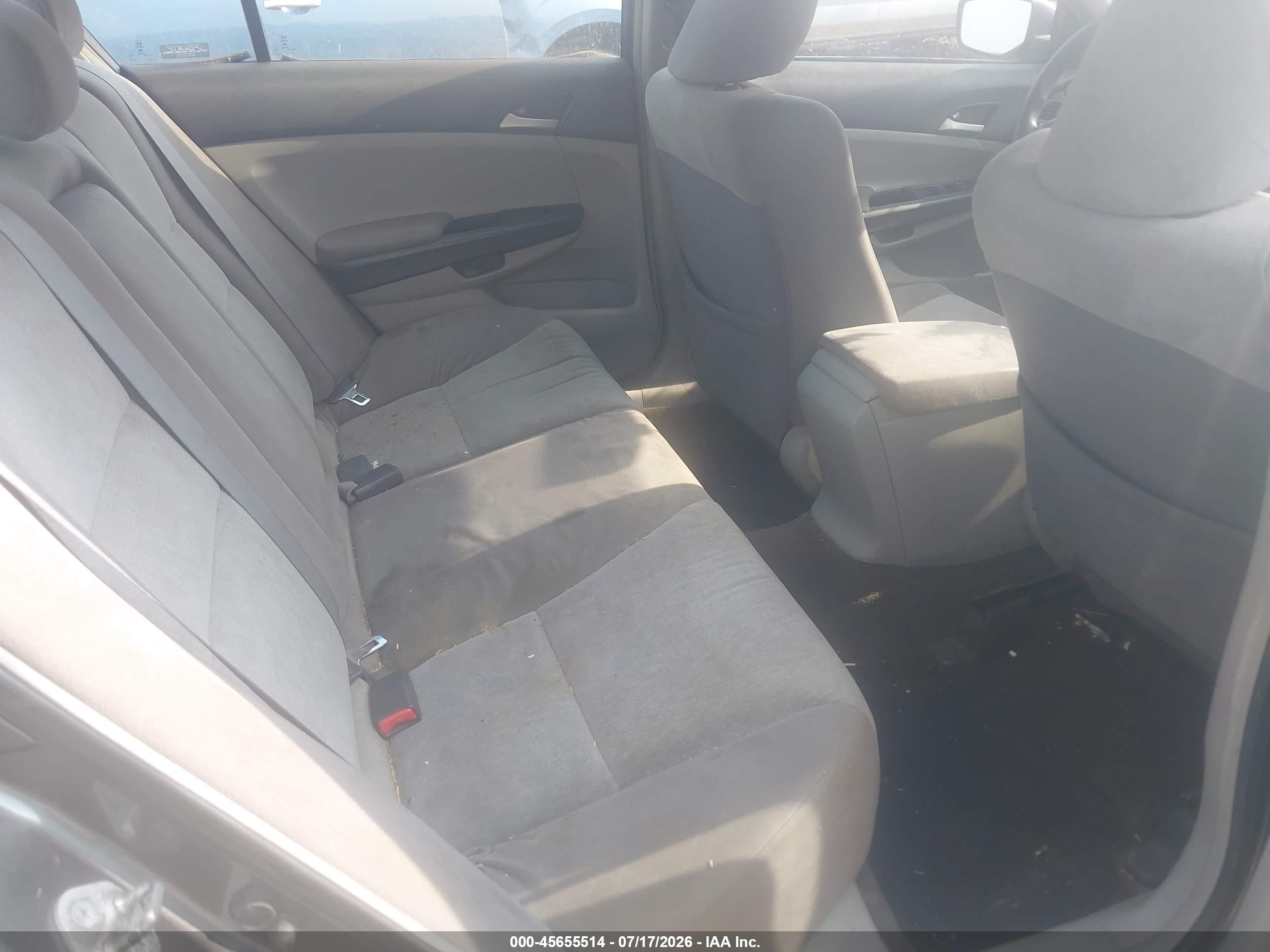 2009 Honda Accord 2.4 Lx Gray vin: 1HGCP26329A128481
