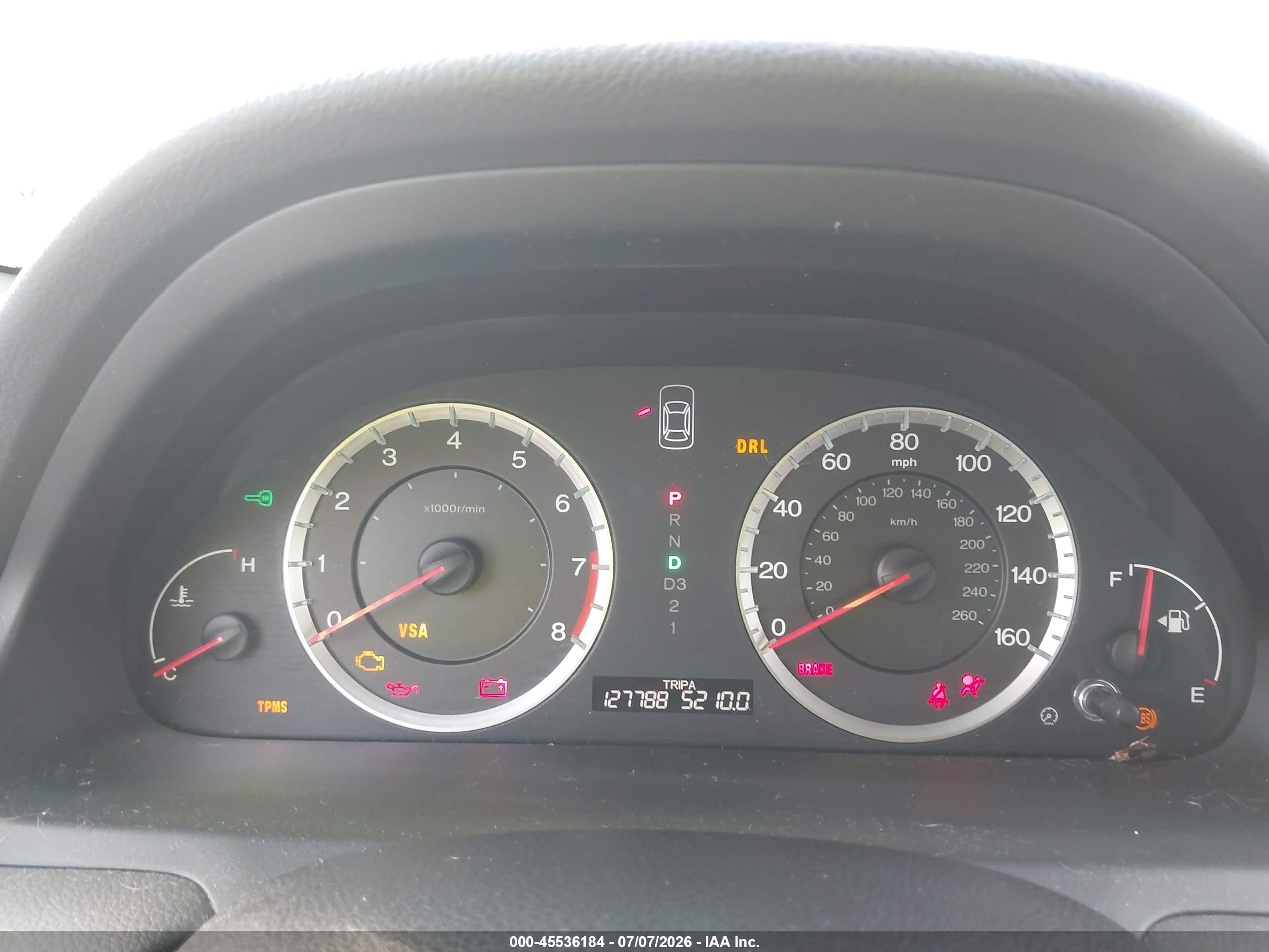 2009 Honda Accord 2.4 Lx Blue vin: 1HGCP26329A130215