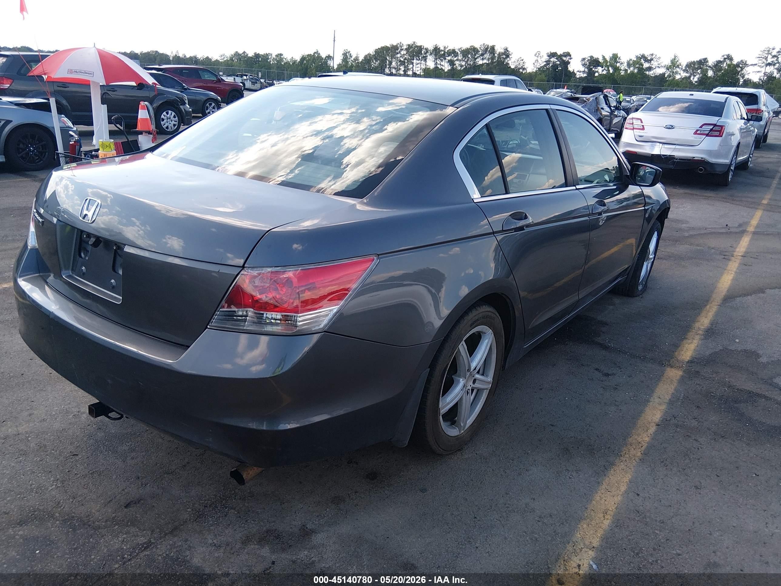 2009 Honda Accord 2.4 Lx Серый vin: 1HGCP26329A130974
