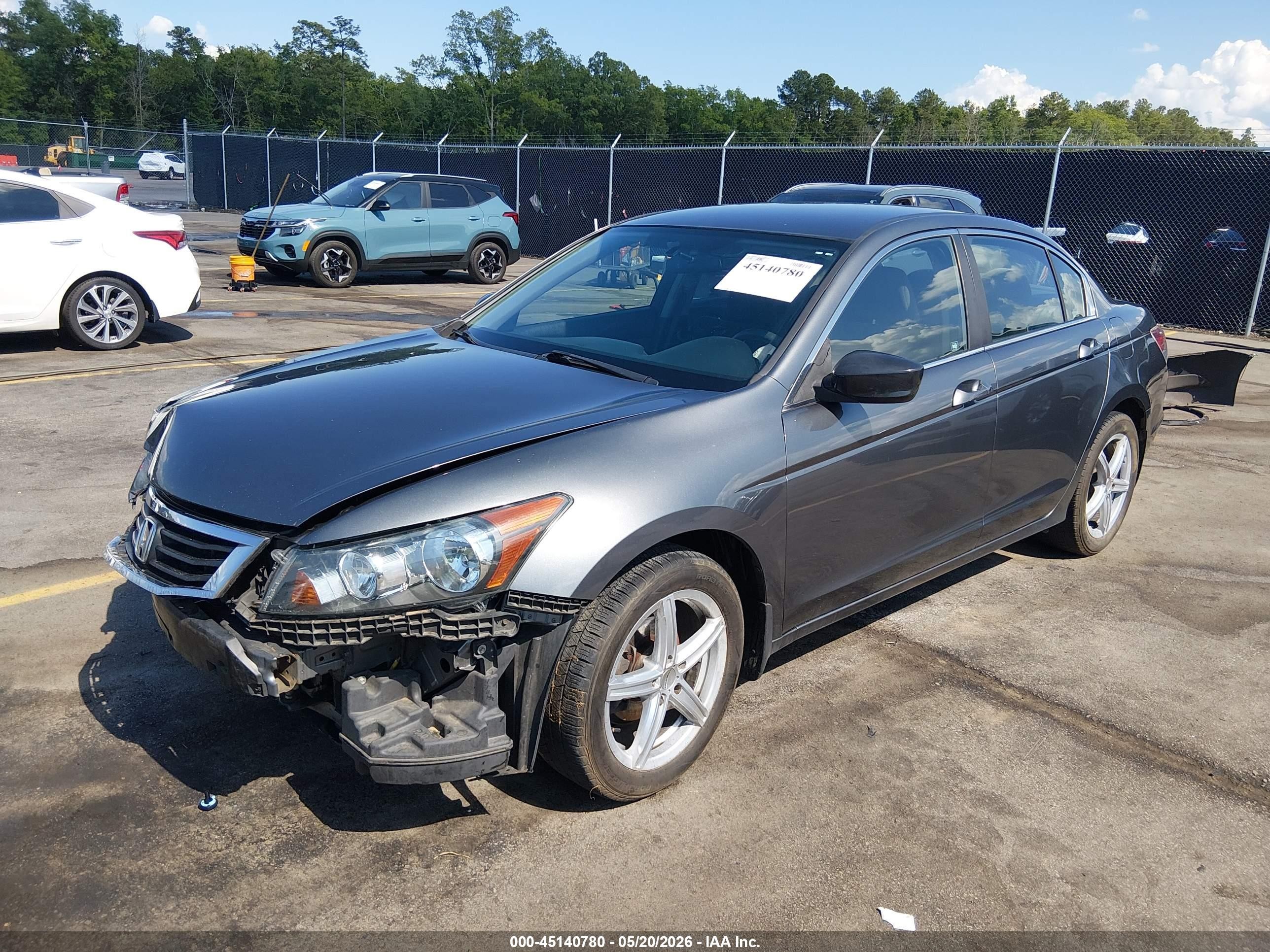 2009 Honda Accord 2.4 Lx Серый vin: 1HGCP26329A130974