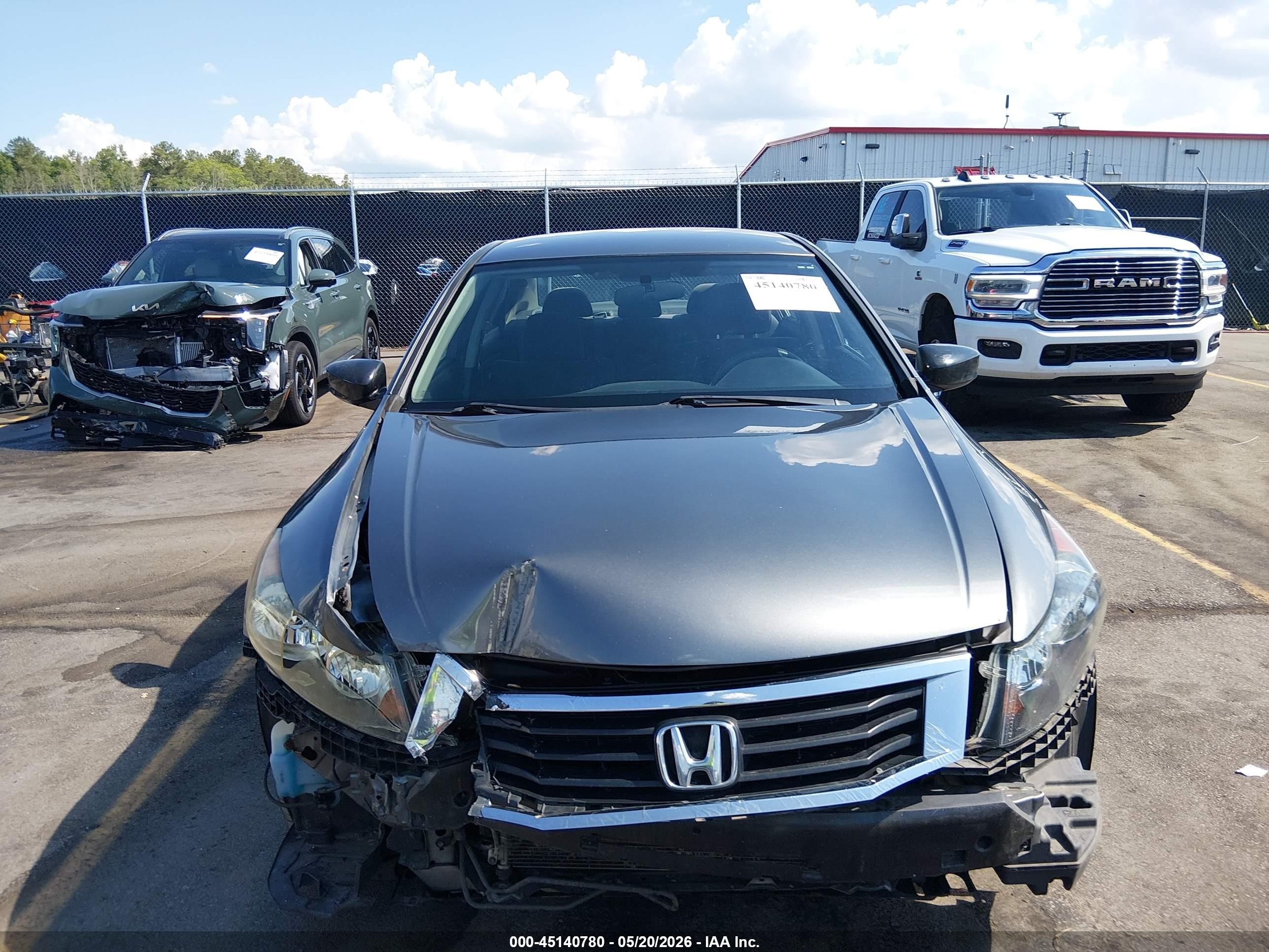 2009 Honda Accord 2.4 Lx Серый vin: 1HGCP26329A130974