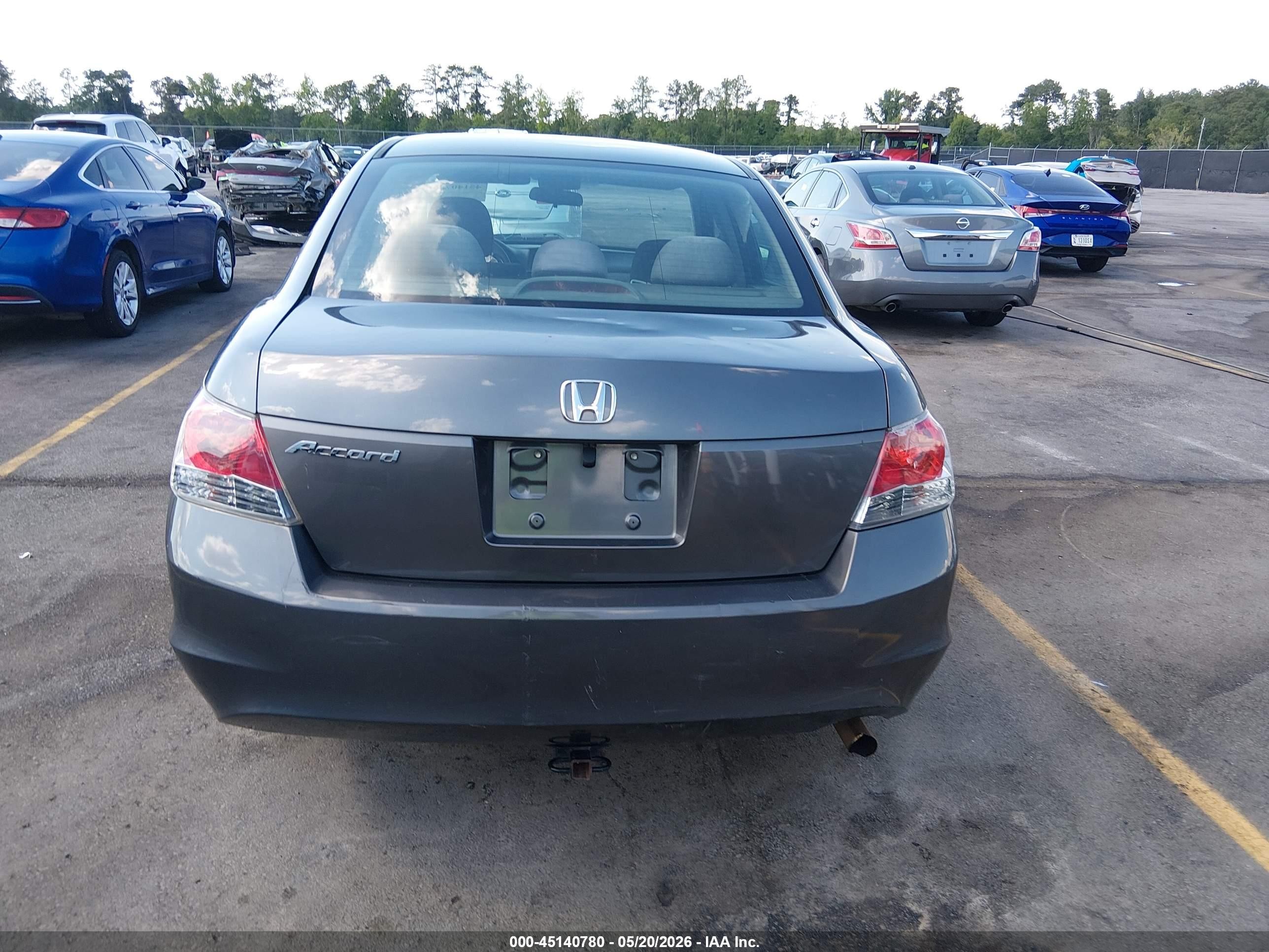 2009 Honda Accord 2.4 Lx Серый vin: 1HGCP26329A130974