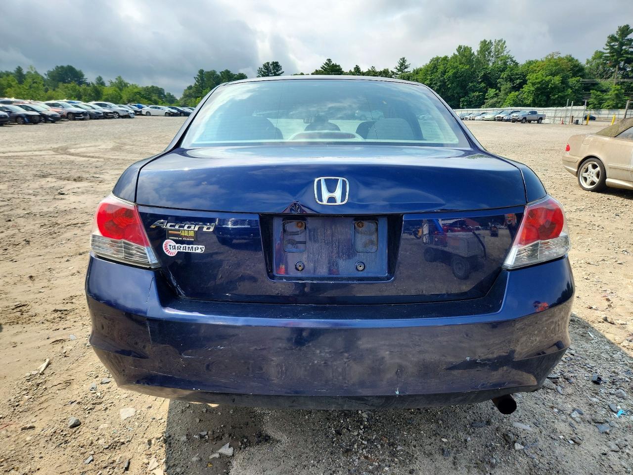 2009 Honda Accord Lx Blue vin: 1HGCP26329A186560