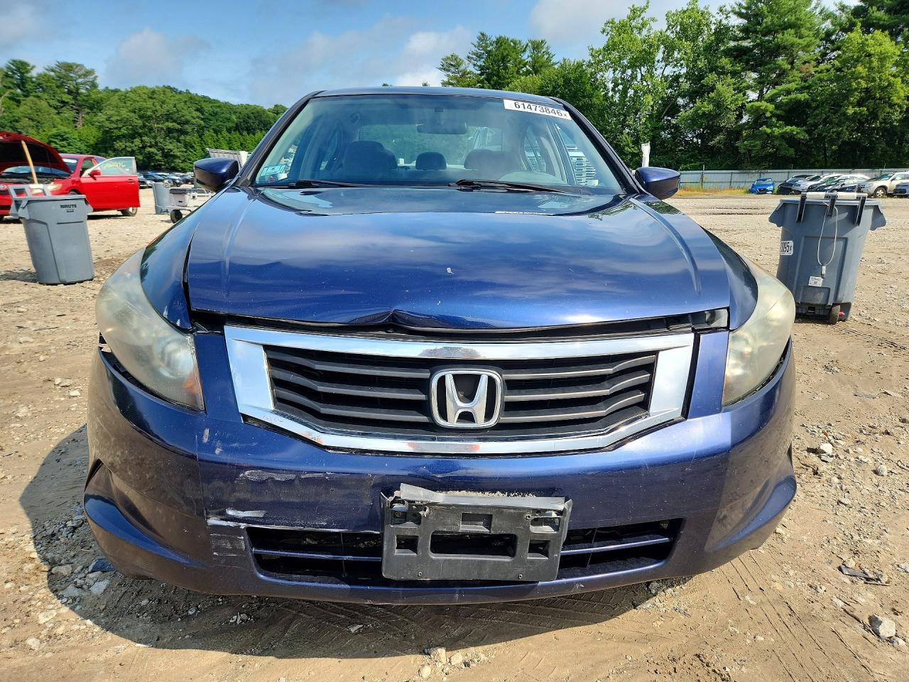 2009 Honda Accord Lx Blue vin: 1HGCP26329A186560