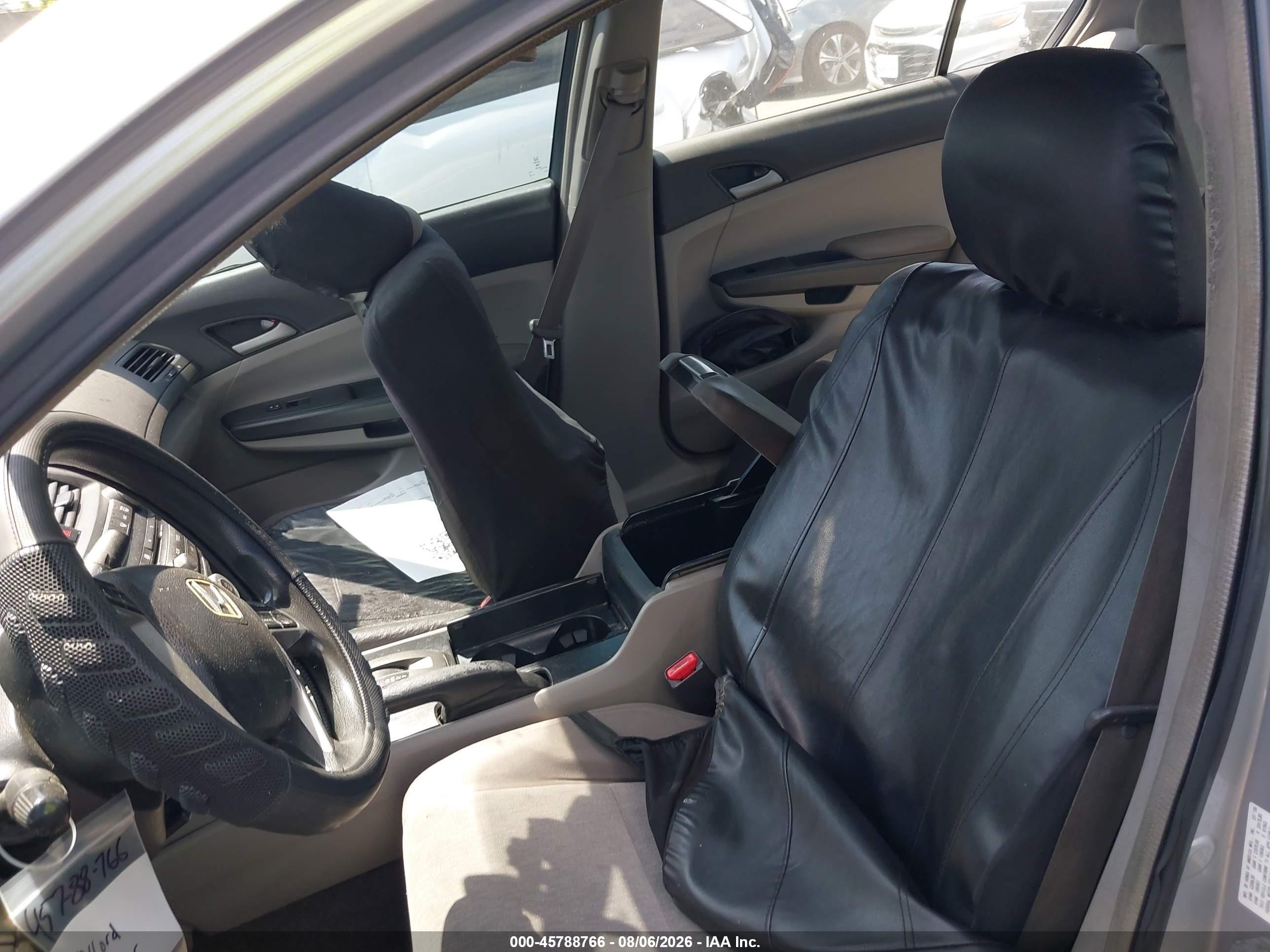 2009 Honda Accord 2.4 Lx Серебряный vin: 1HGCP26329A188034
