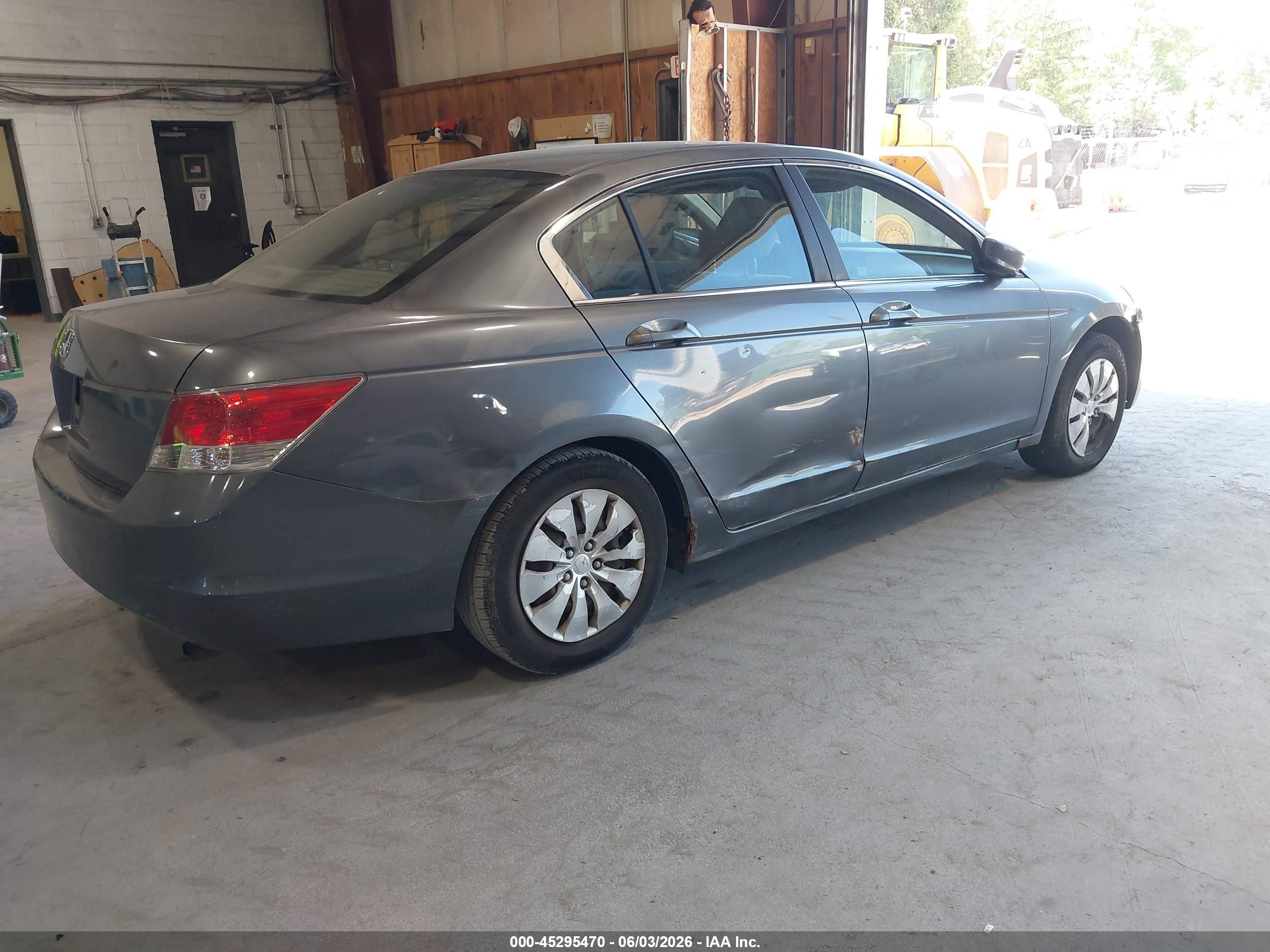2009 Honda Accord 2.4 Lx Серый vin: 1HGCP26329A188969